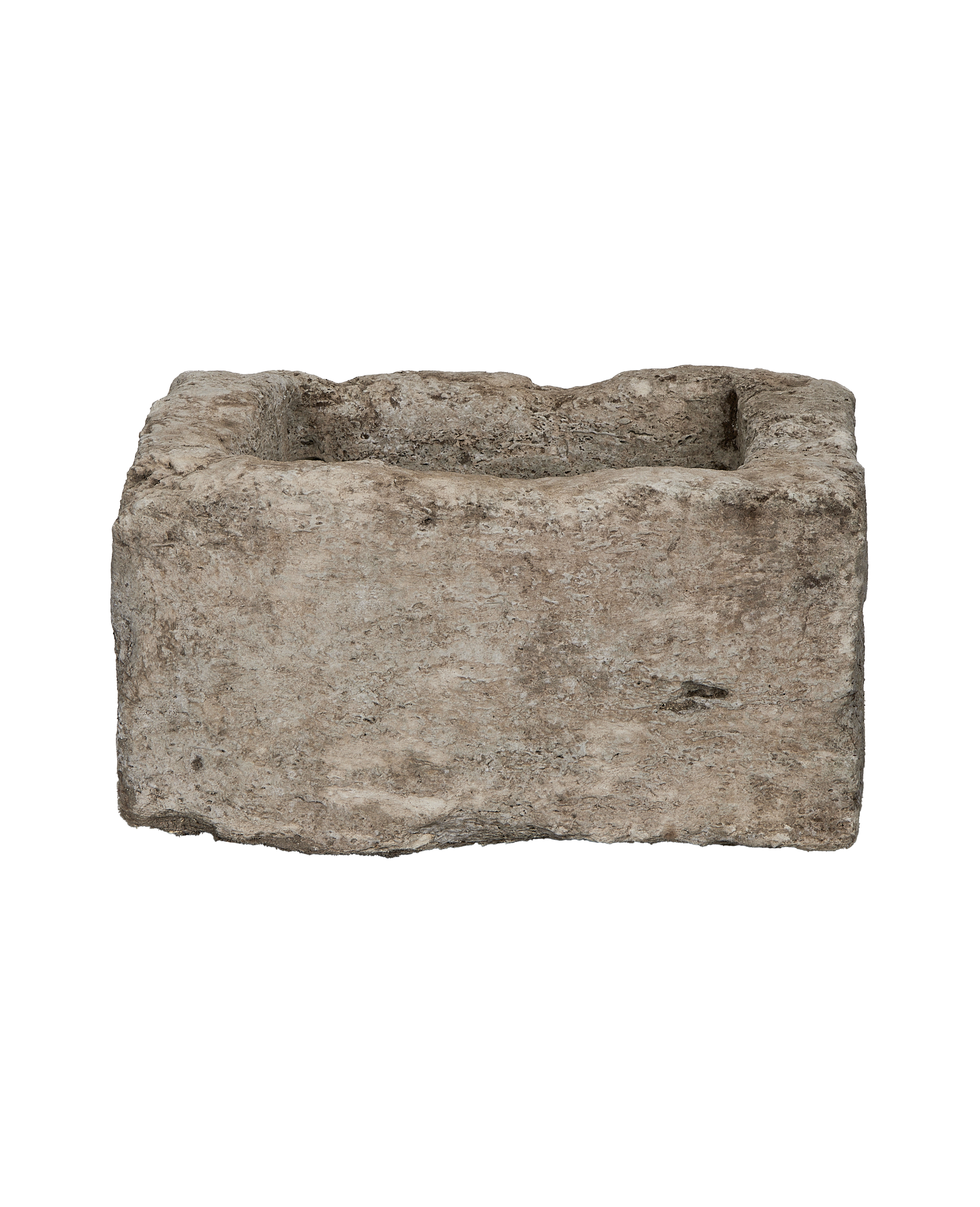 Olive Ateliers - Limestone Trough - Square