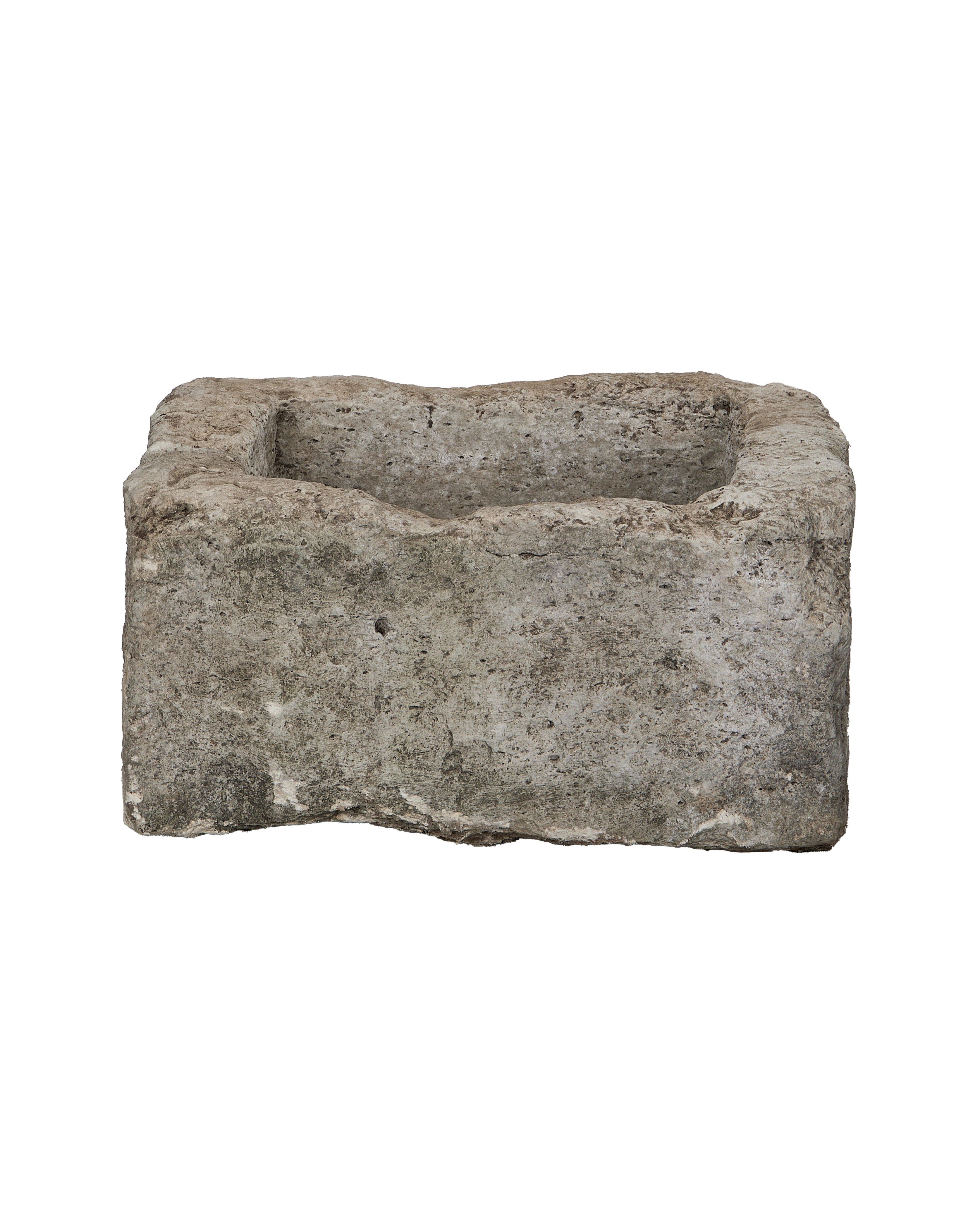 Olive Ateliers - Limestone Trough - Square