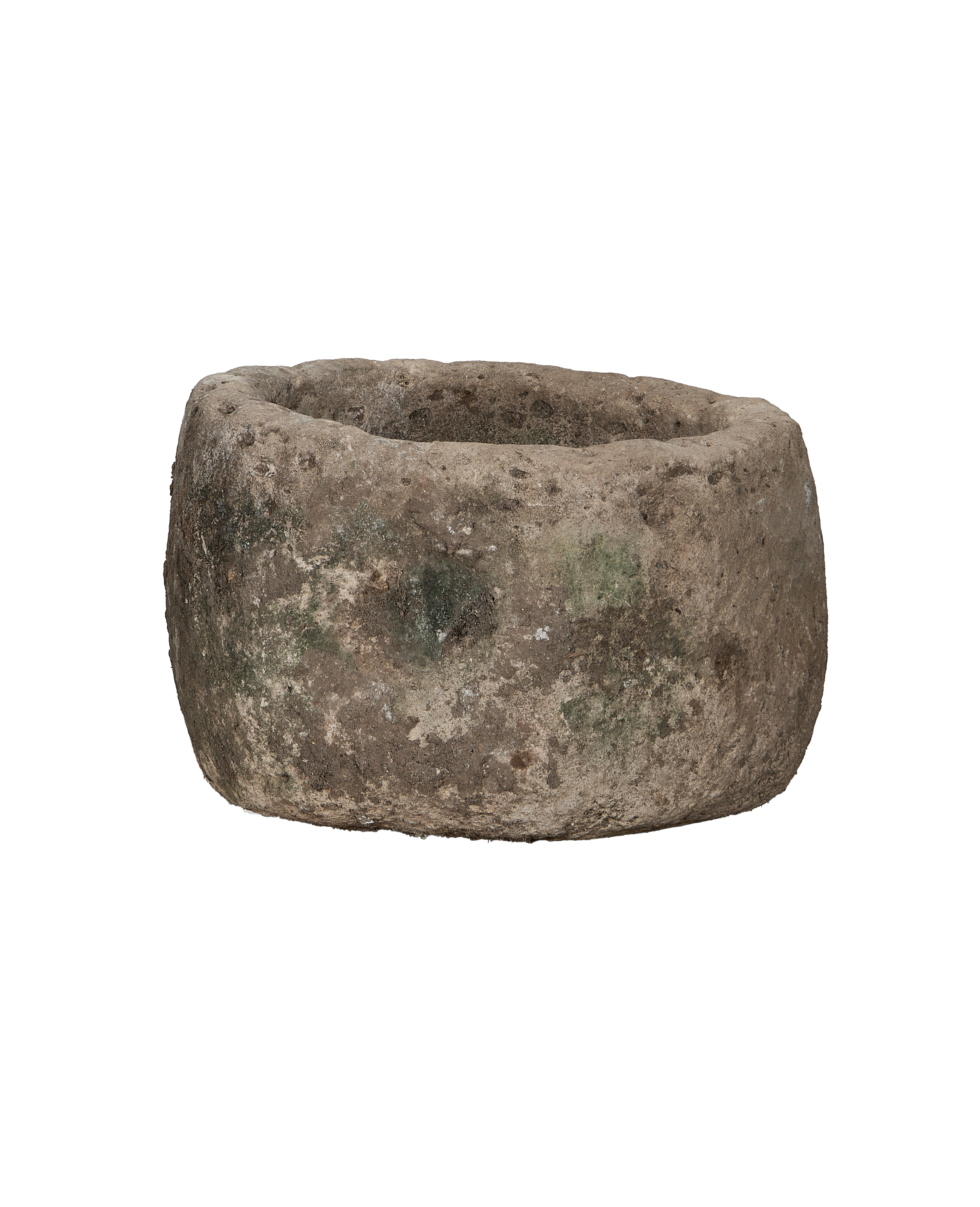 Olive Ateliers - Limestone Trough - Round