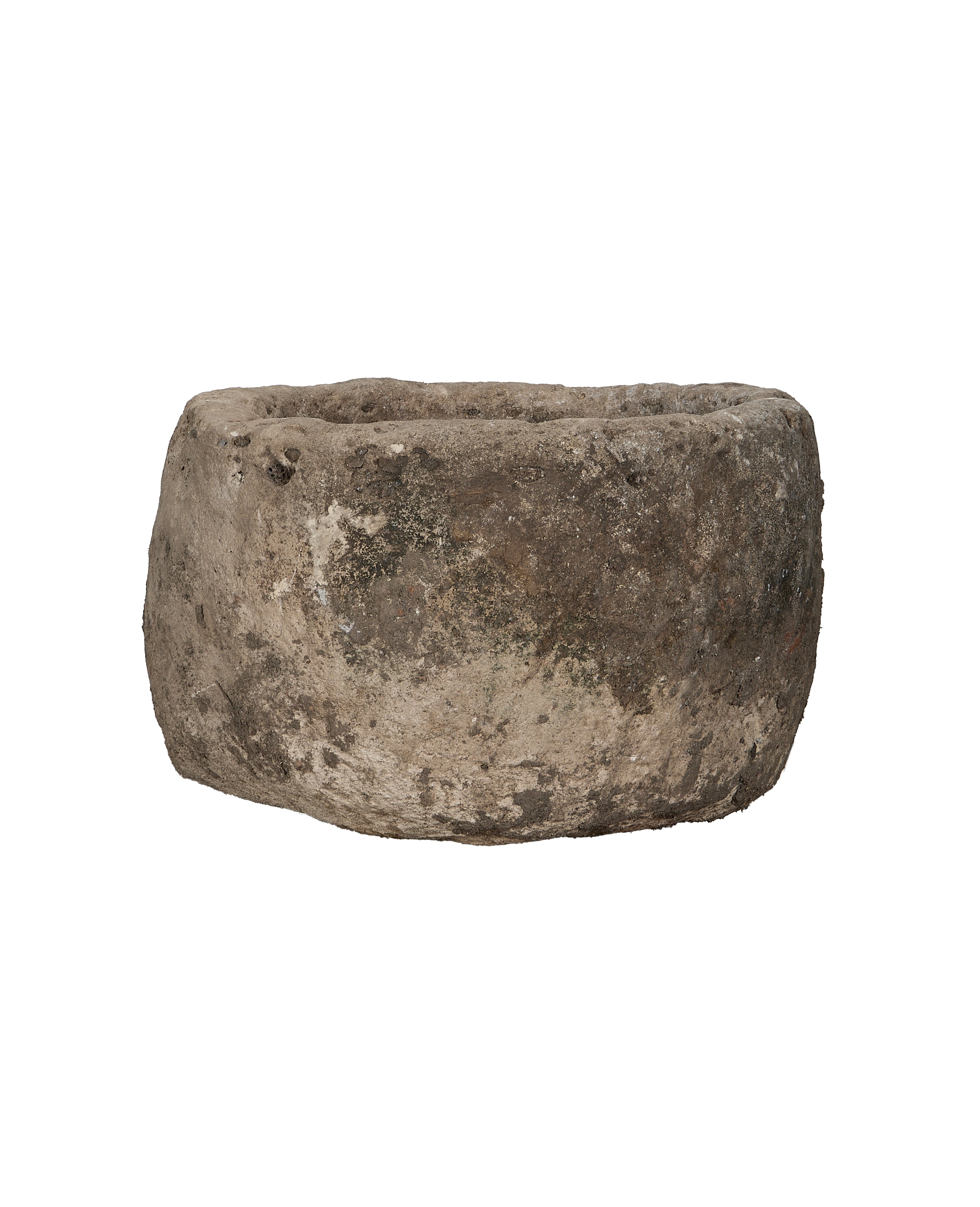 Olive Ateliers - Limestone Trough - Round