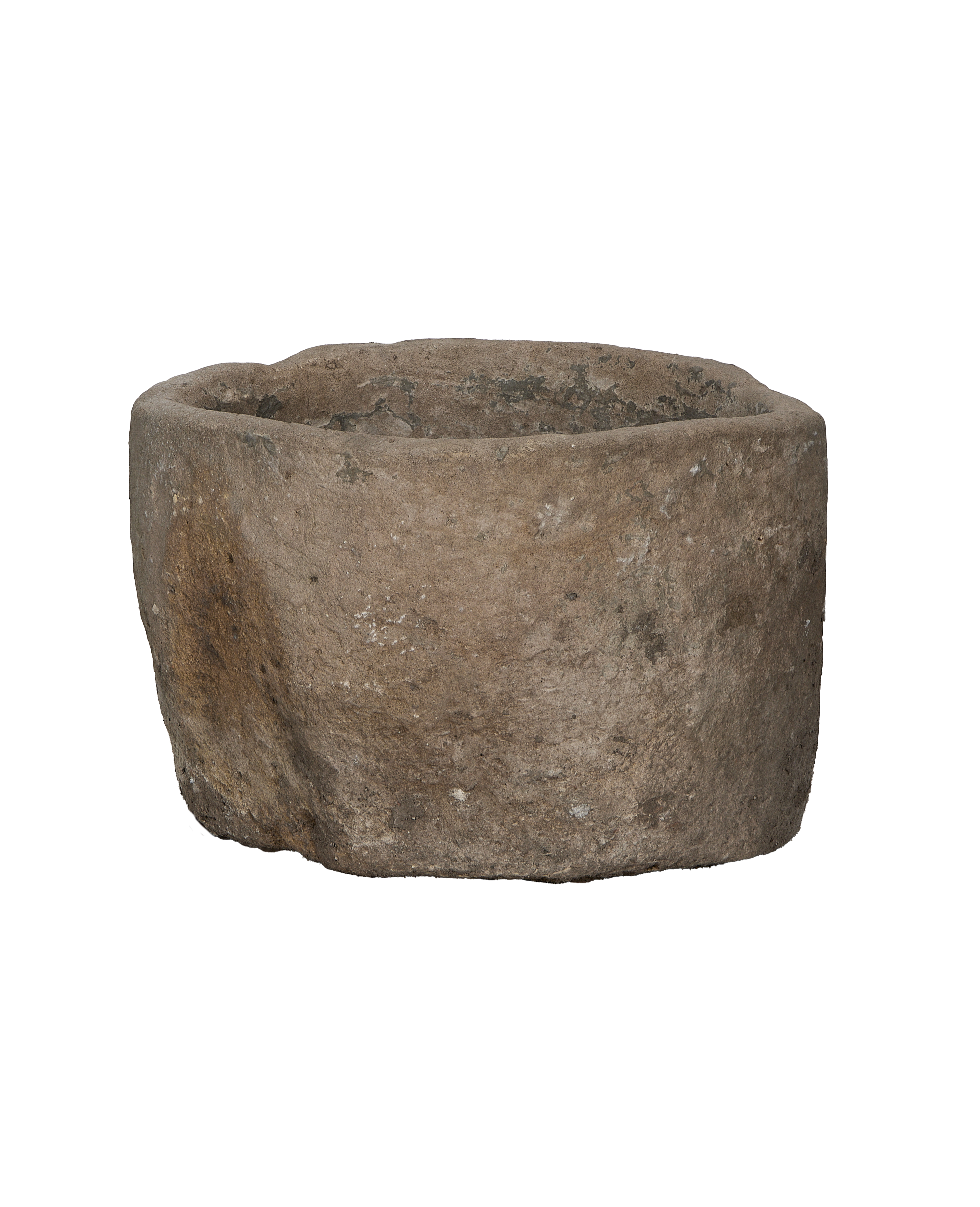 Olive Ateliers - Limestone Trough - Round