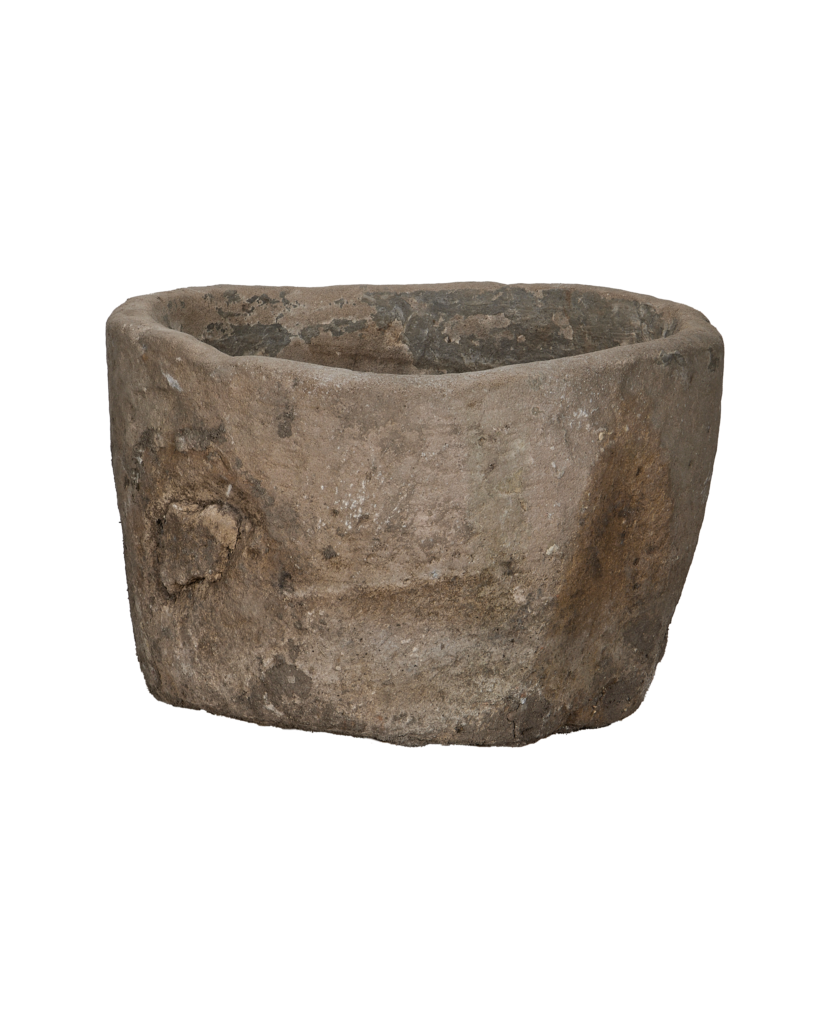 Olive Ateliers - Limestone Trough - Round