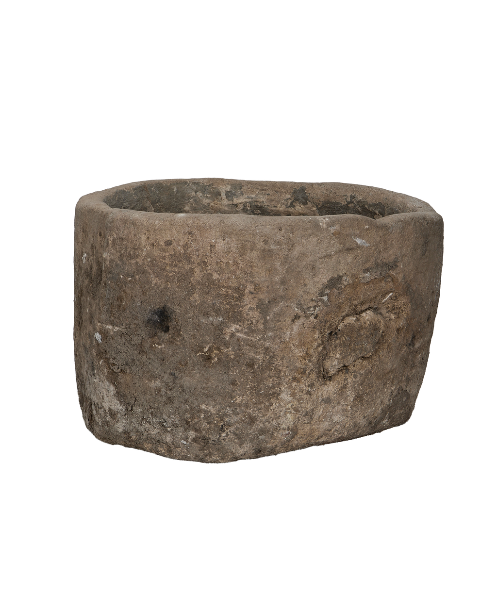 Olive Ateliers - Limestone Trough - Round