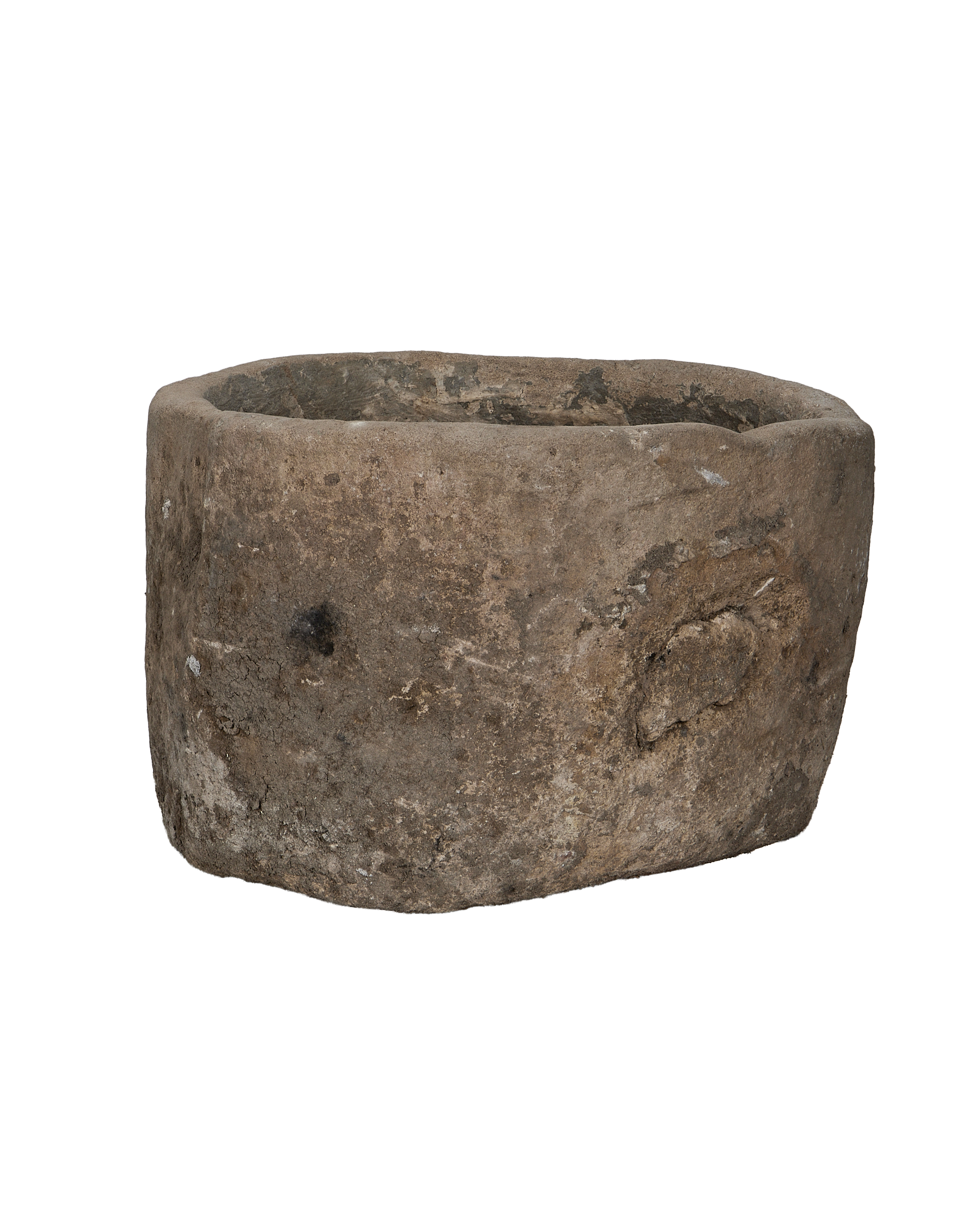 Olive Ateliers - Limestone Trough - Round