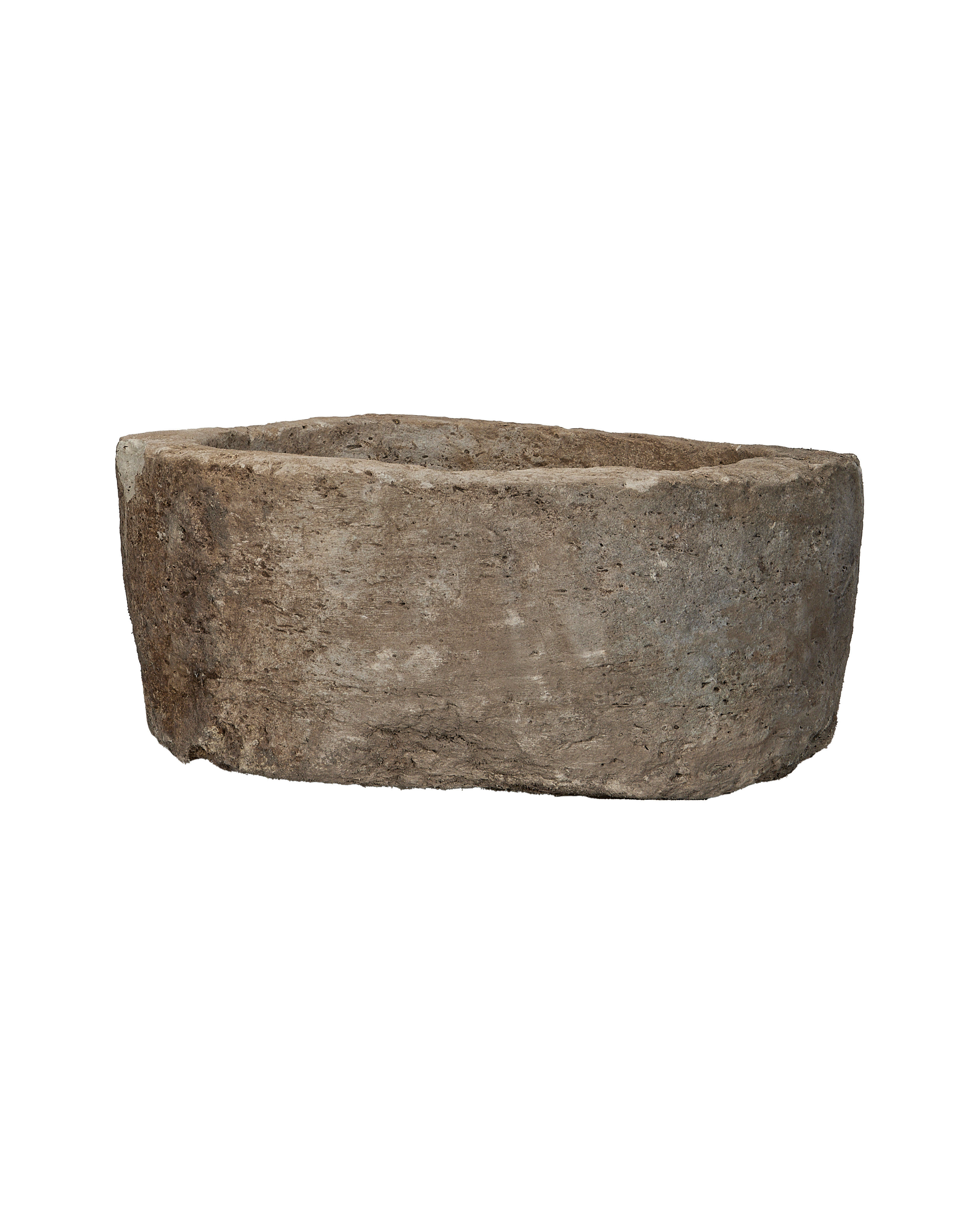 Olive Ateliers - Limestone Trough - Round