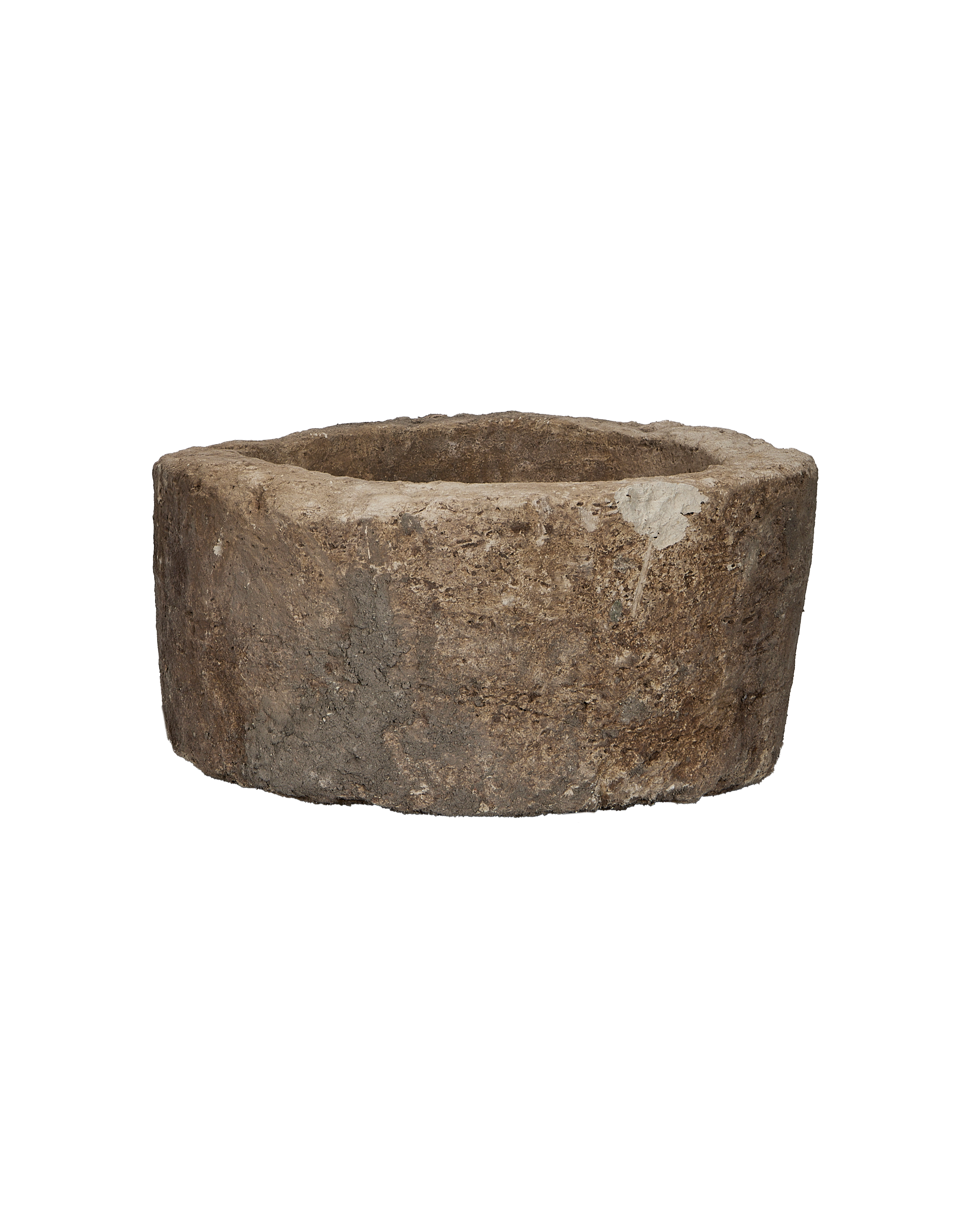 Olive Ateliers - Limestone Trough - Round
