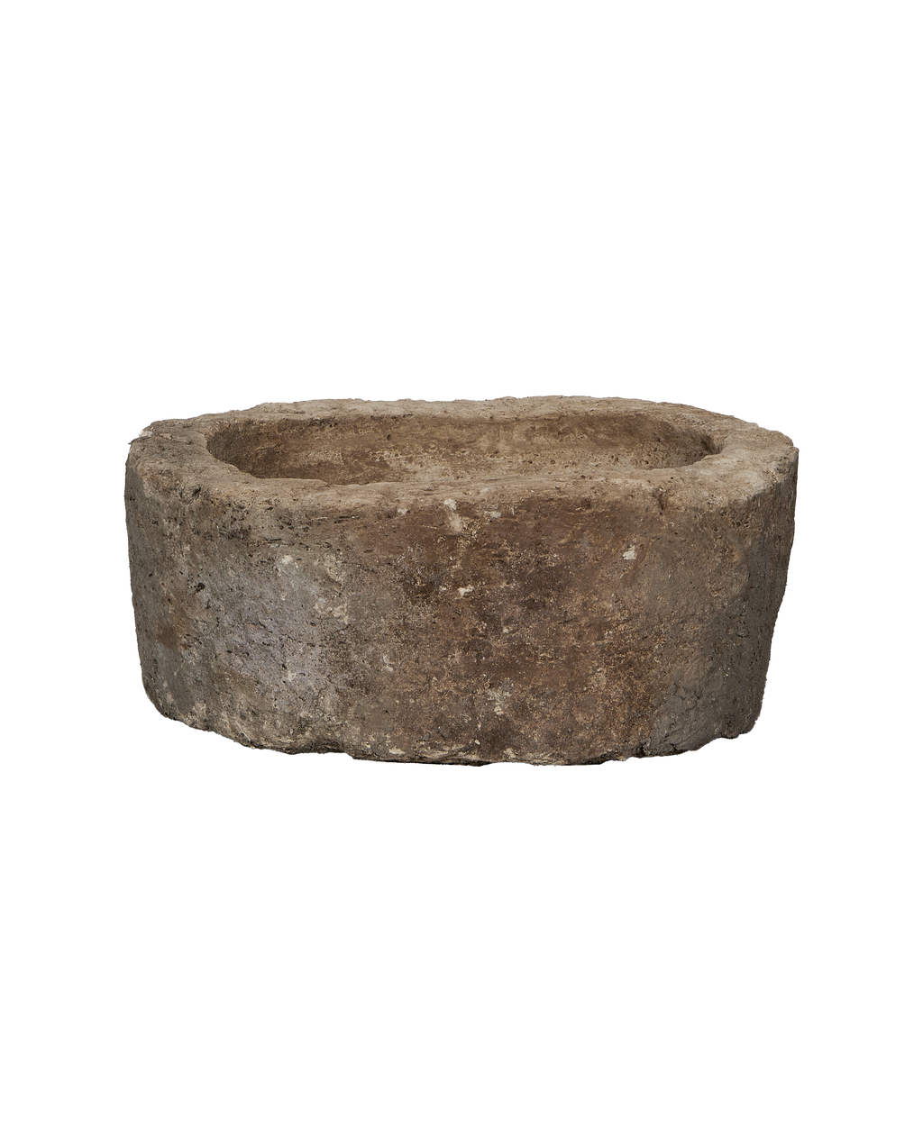 Olive Ateliers - Limestone Trough - Round