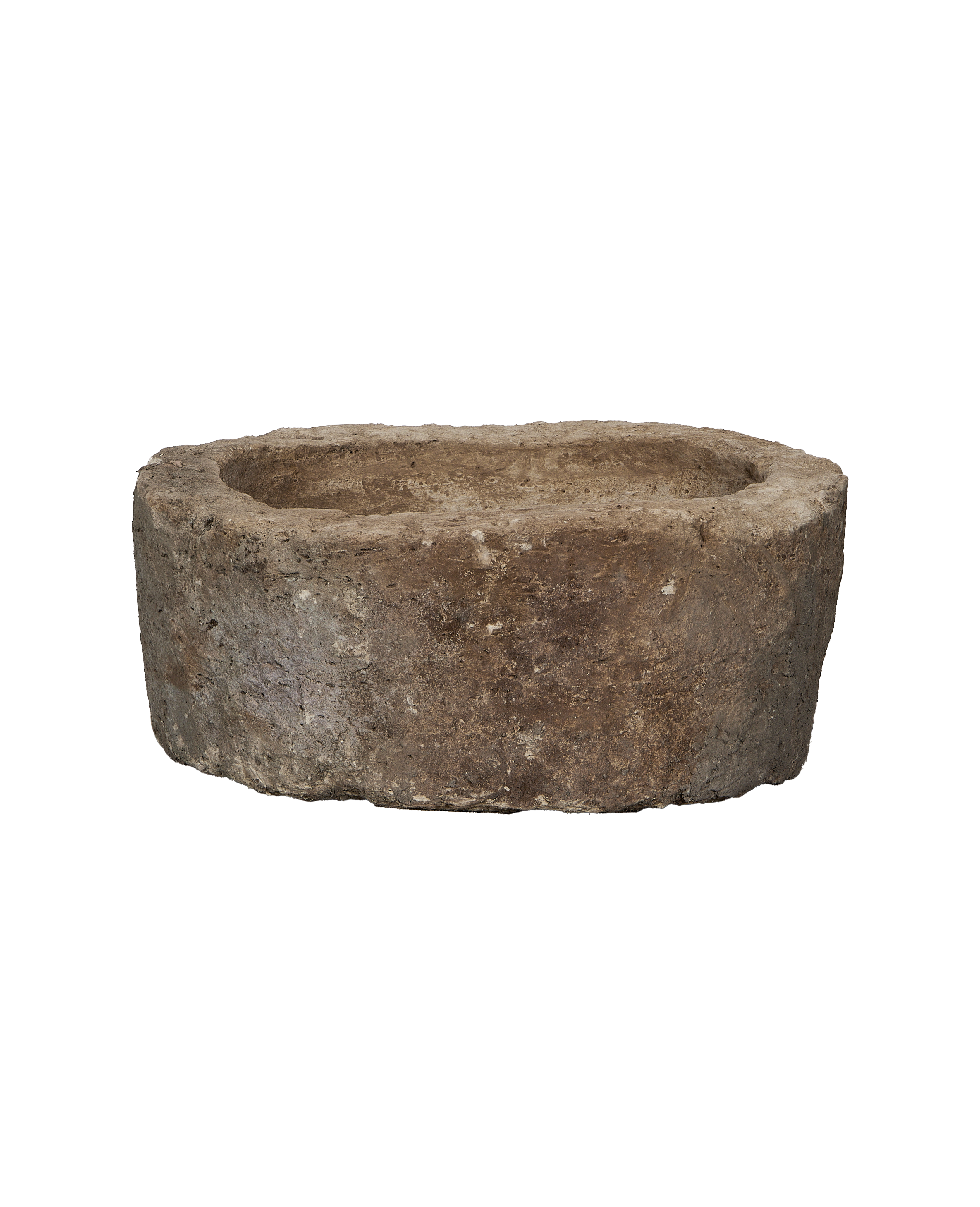 Olive Ateliers - Limestone Trough - Round