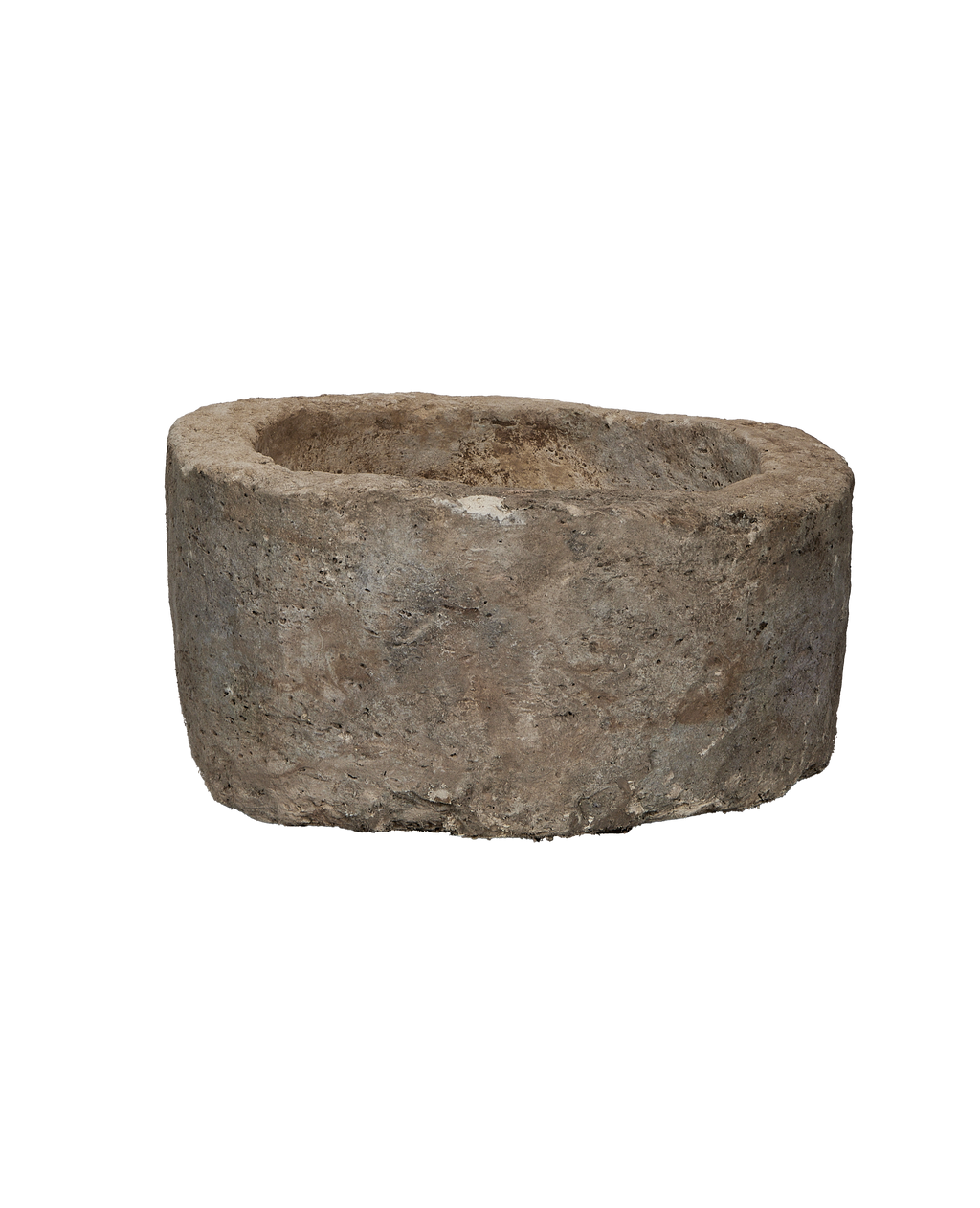 Olive Ateliers - Limestone Trough - Round