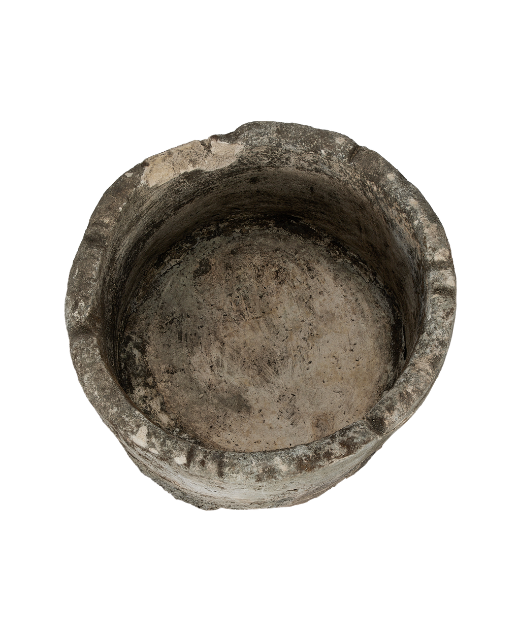 Olive Ateliers - Limestone Trough - Round