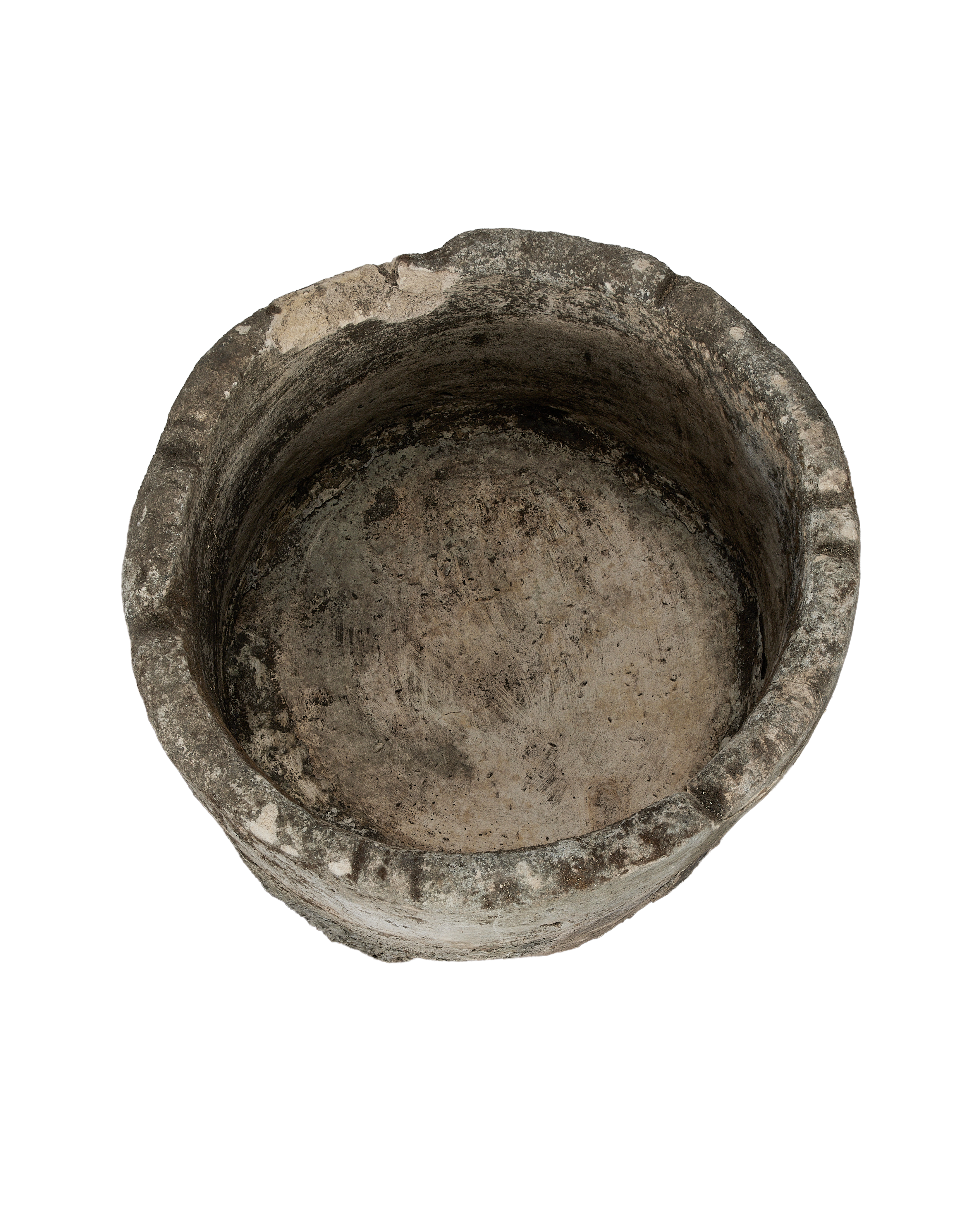 Olive Ateliers - Limestone Trough - Round