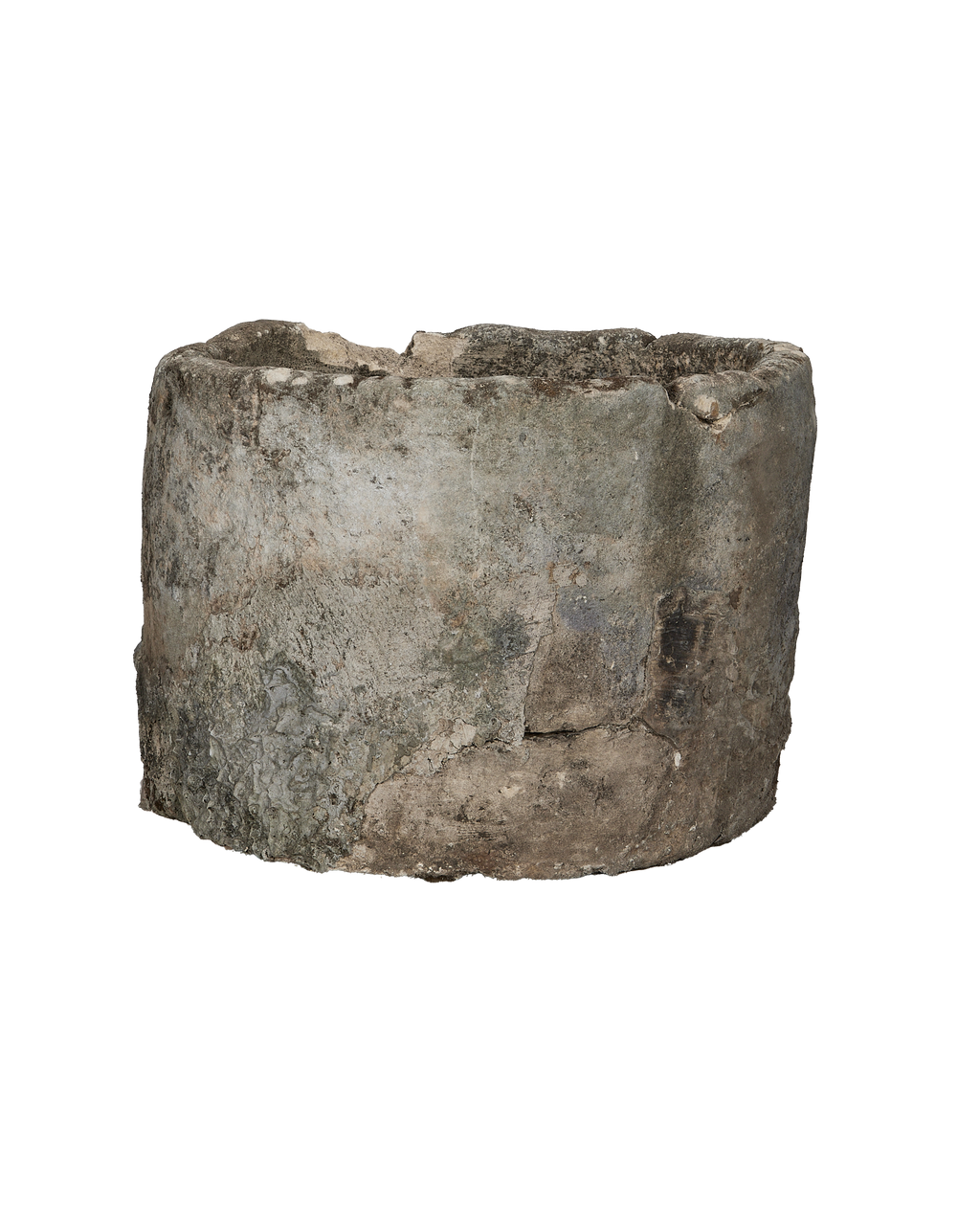 Olive Ateliers - Limestone Trough - Round