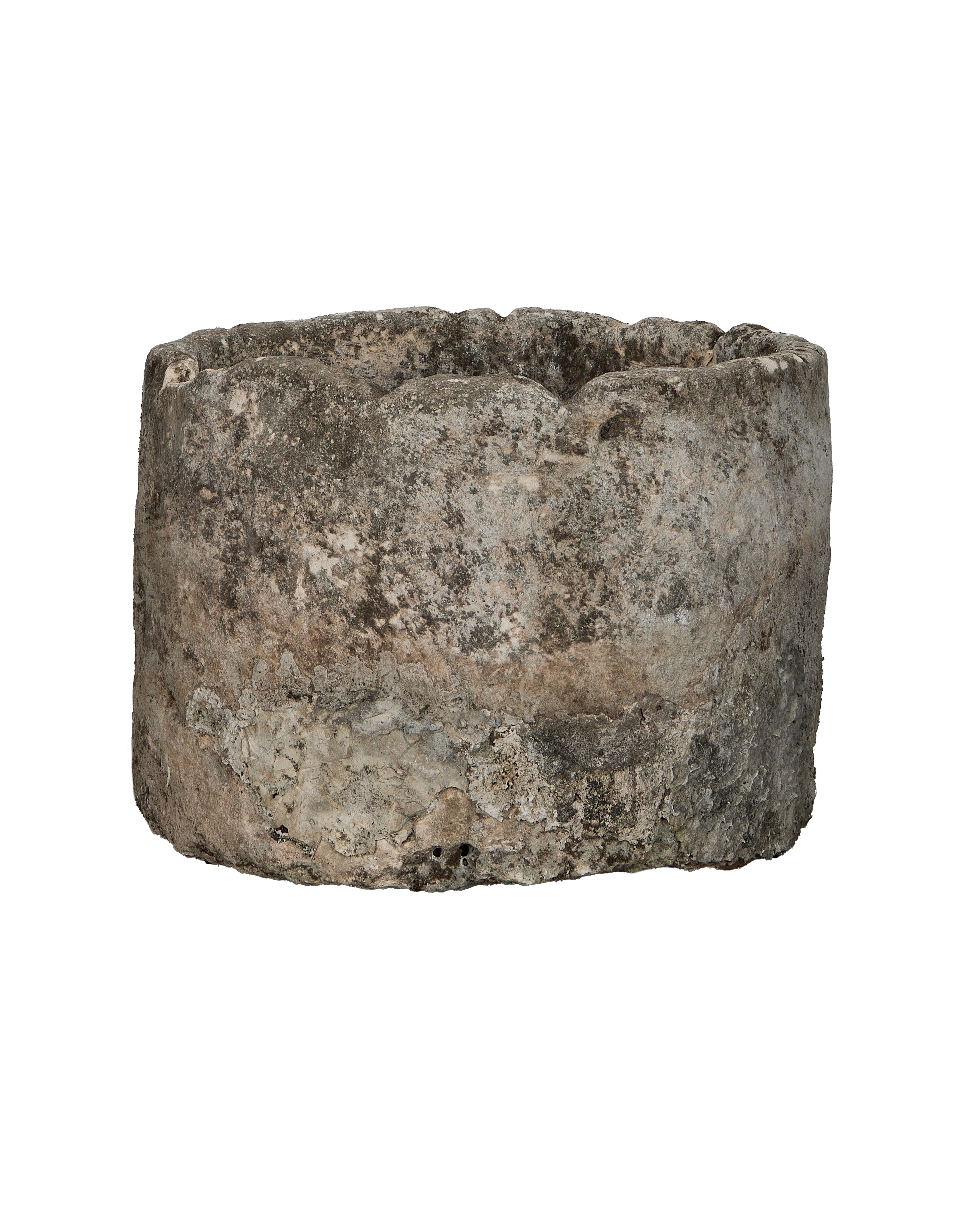 Olive Ateliers - Limestone Trough - Round