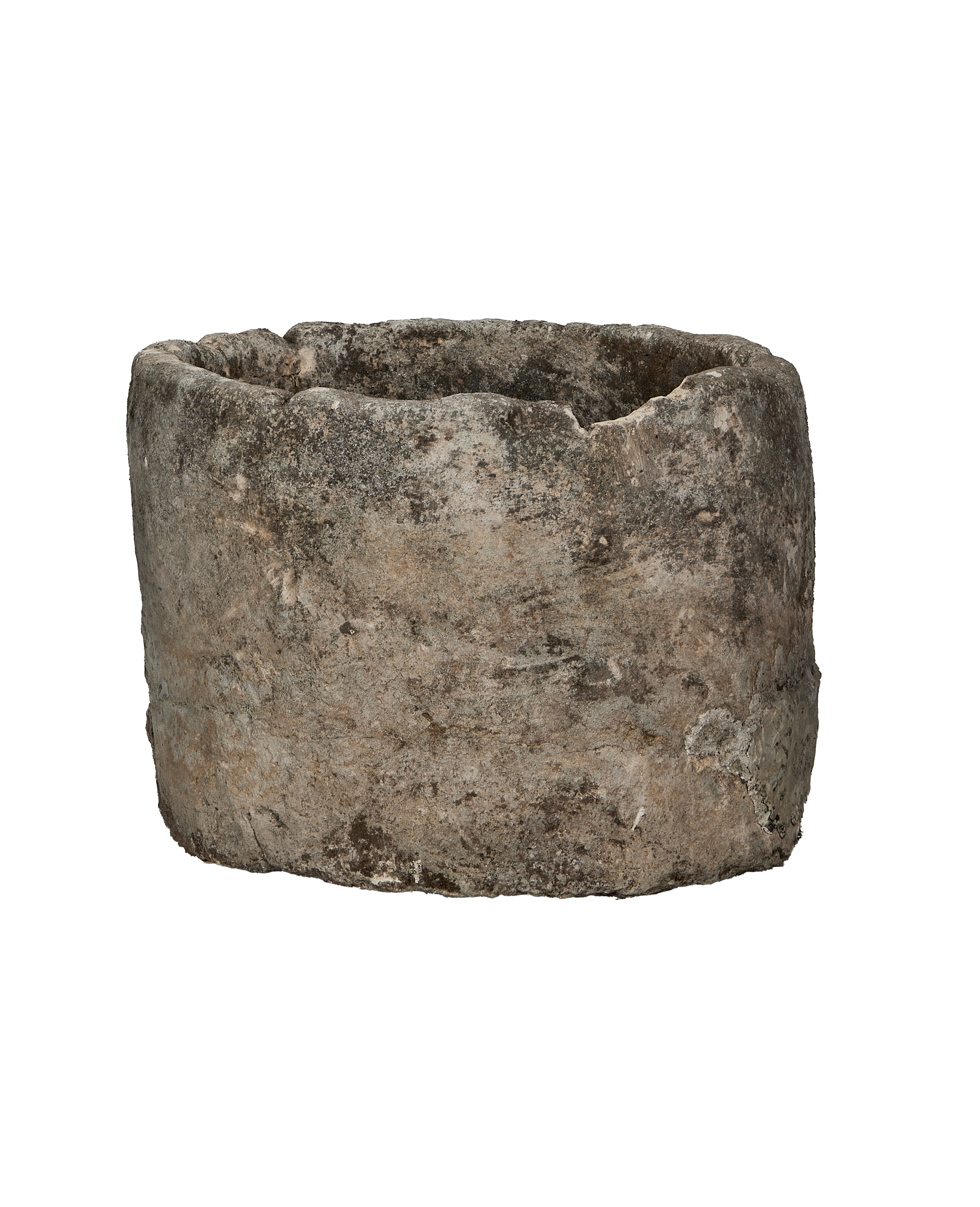 Olive Ateliers - Limestone Trough - Round