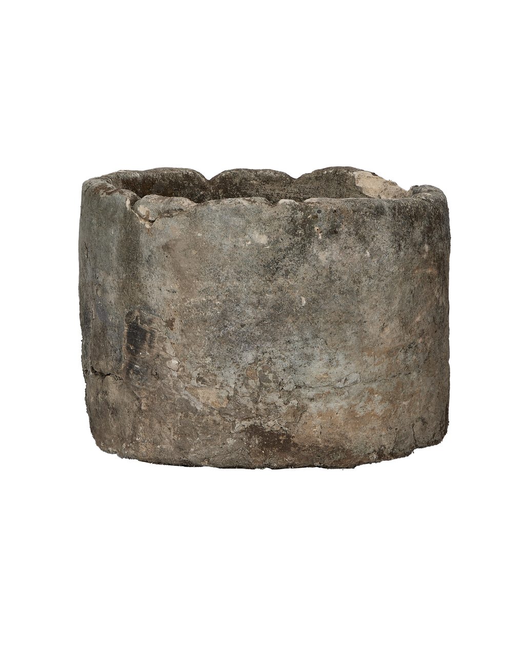 Olive Ateliers - Limestone Trough - Round