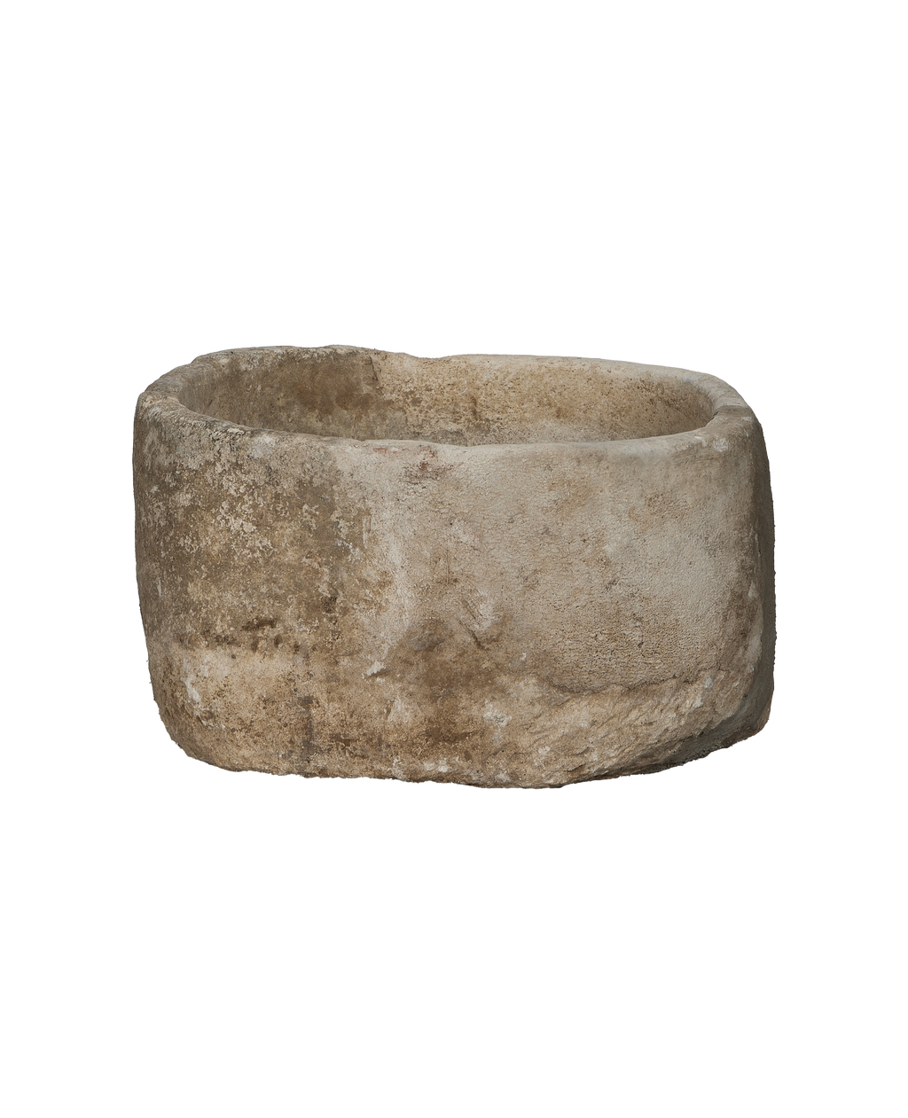Olive Ateliers - Limestone Trough - Round