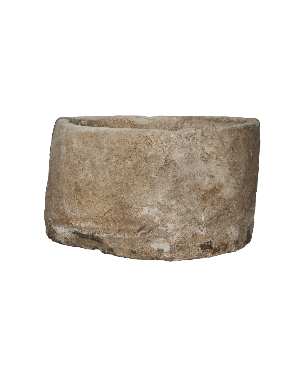 Olive Ateliers - Limestone Trough - Round