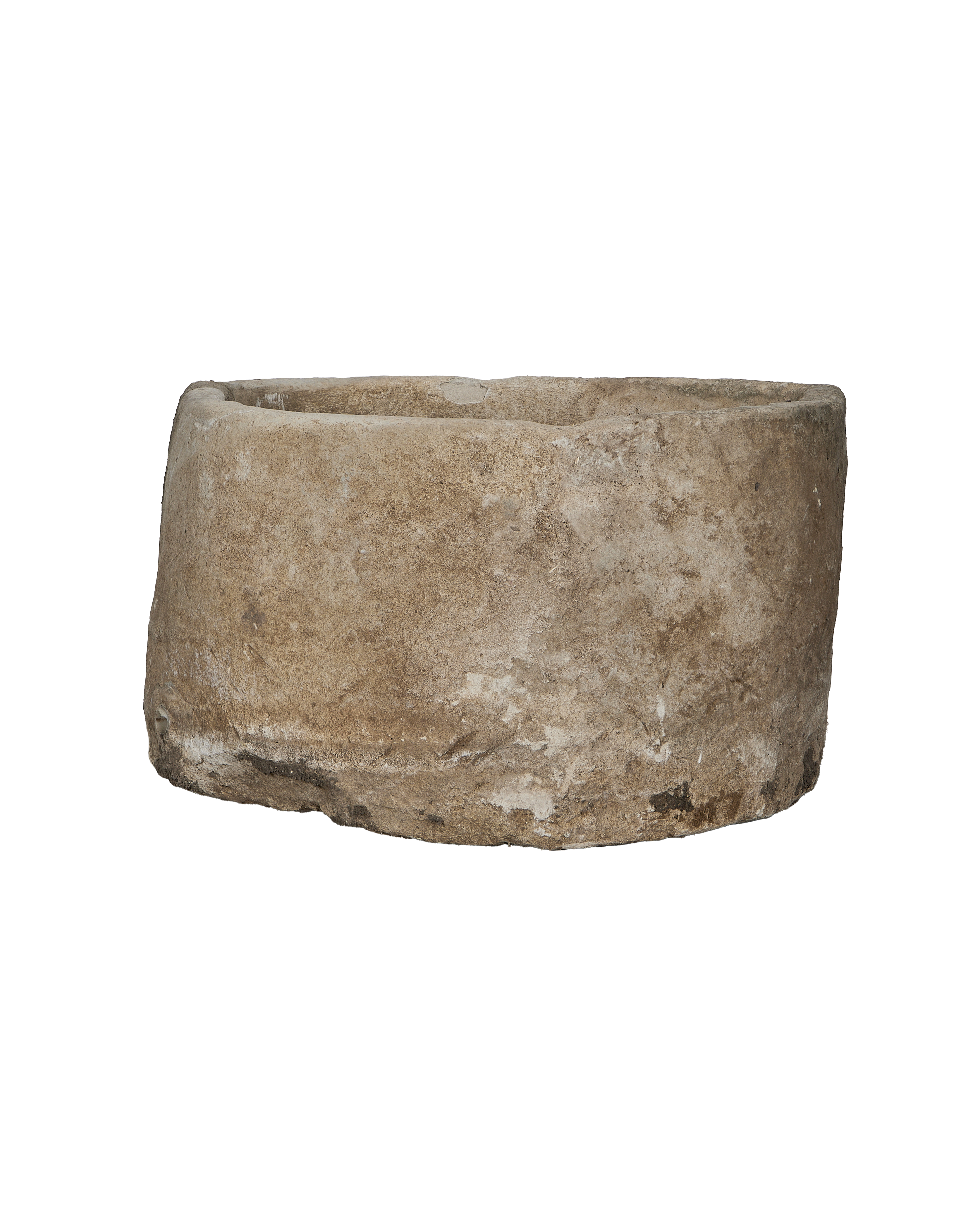 Olive Ateliers - Limestone Trough - Round