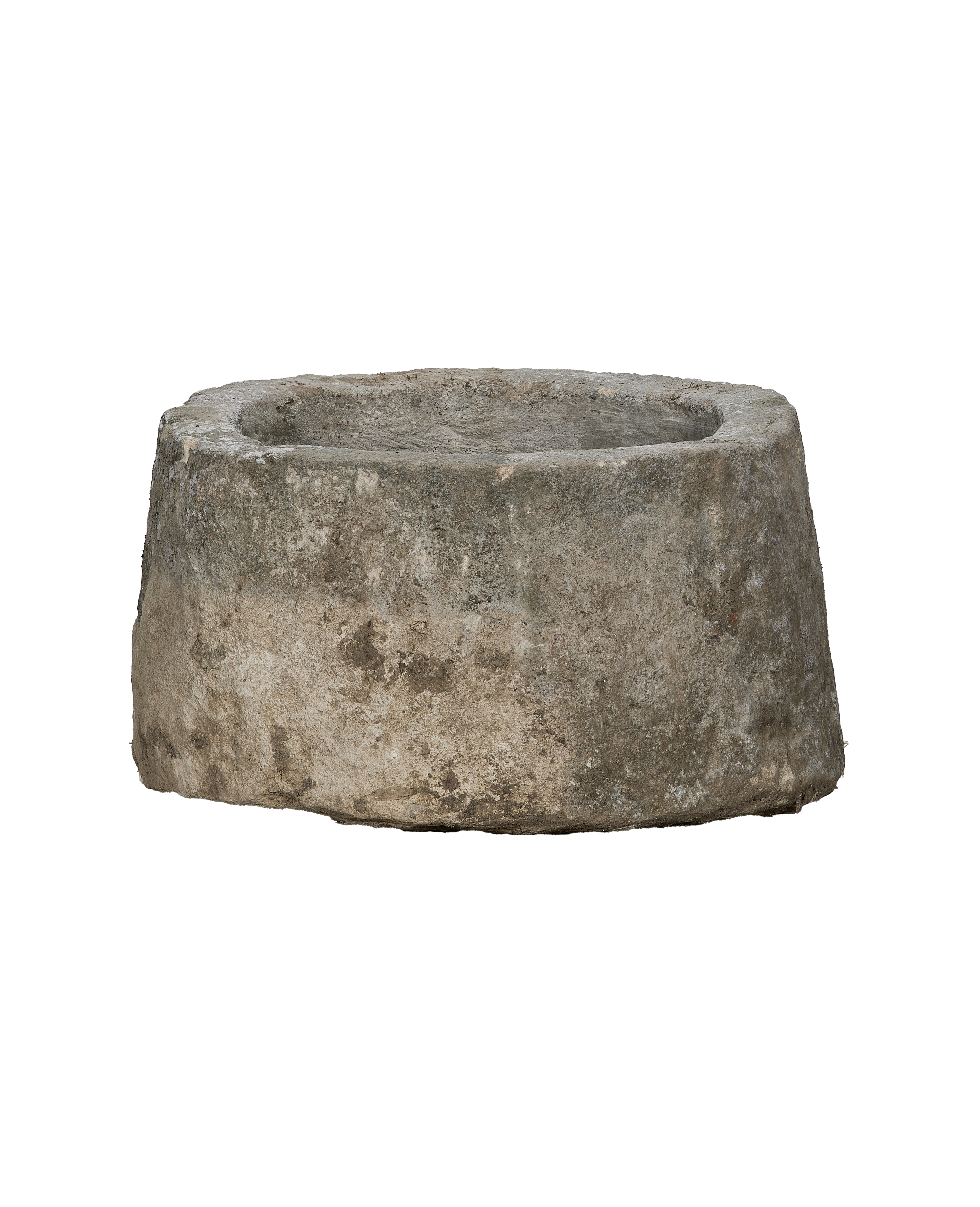 Olive Ateliers - Limestone Trough - Round