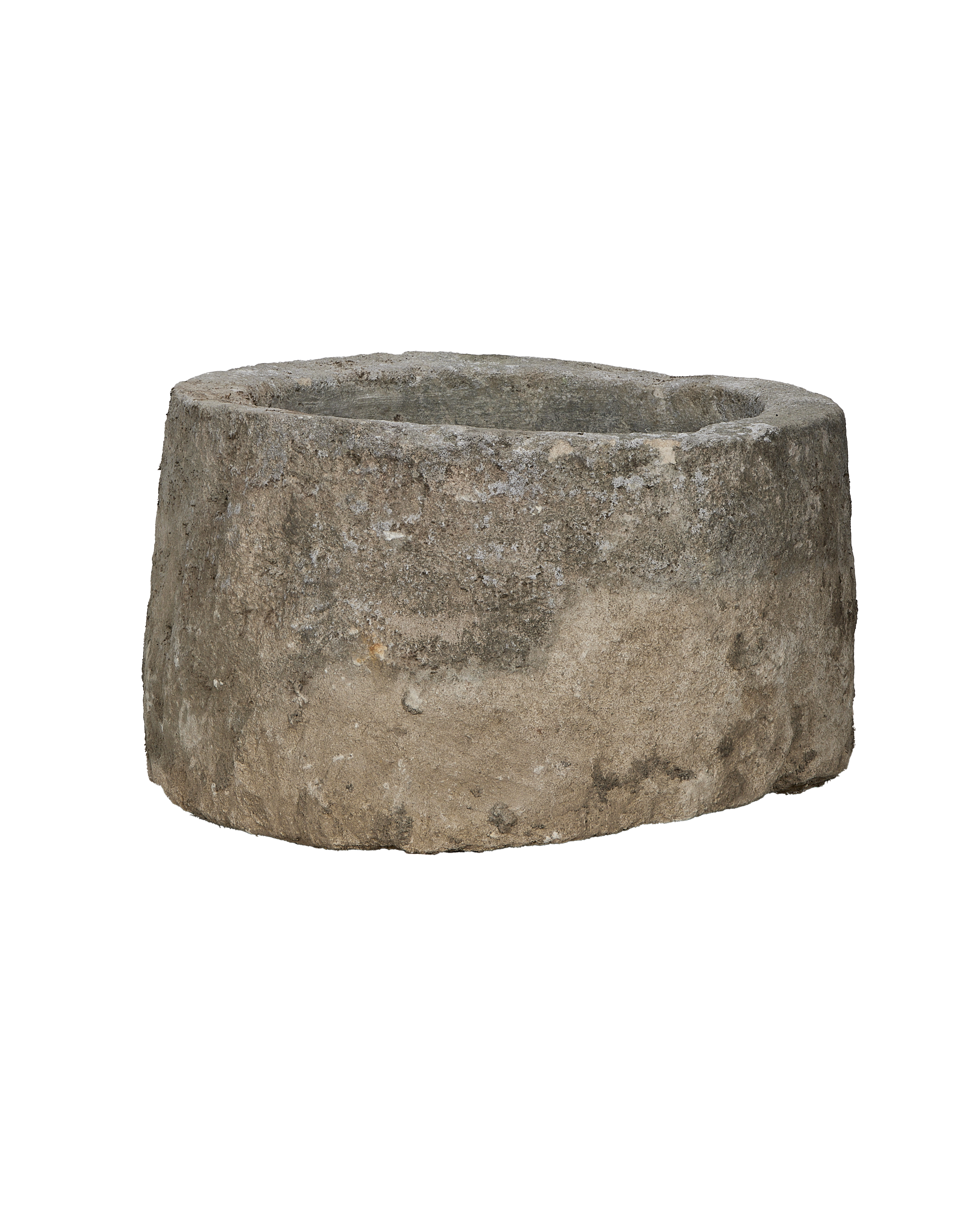 Olive Ateliers - Limestone Trough - Round