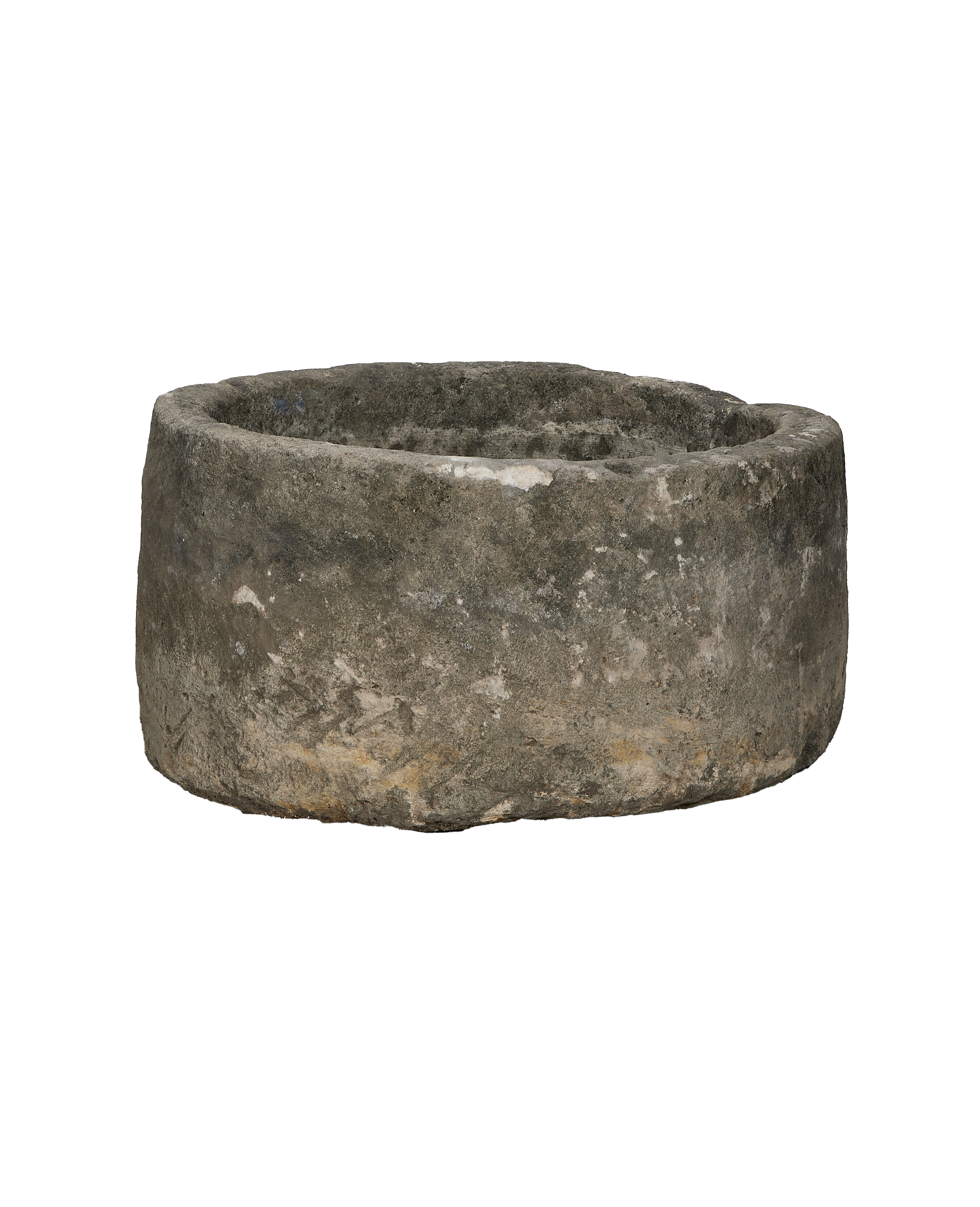 Olive Ateliers - Limestone Trough - Round