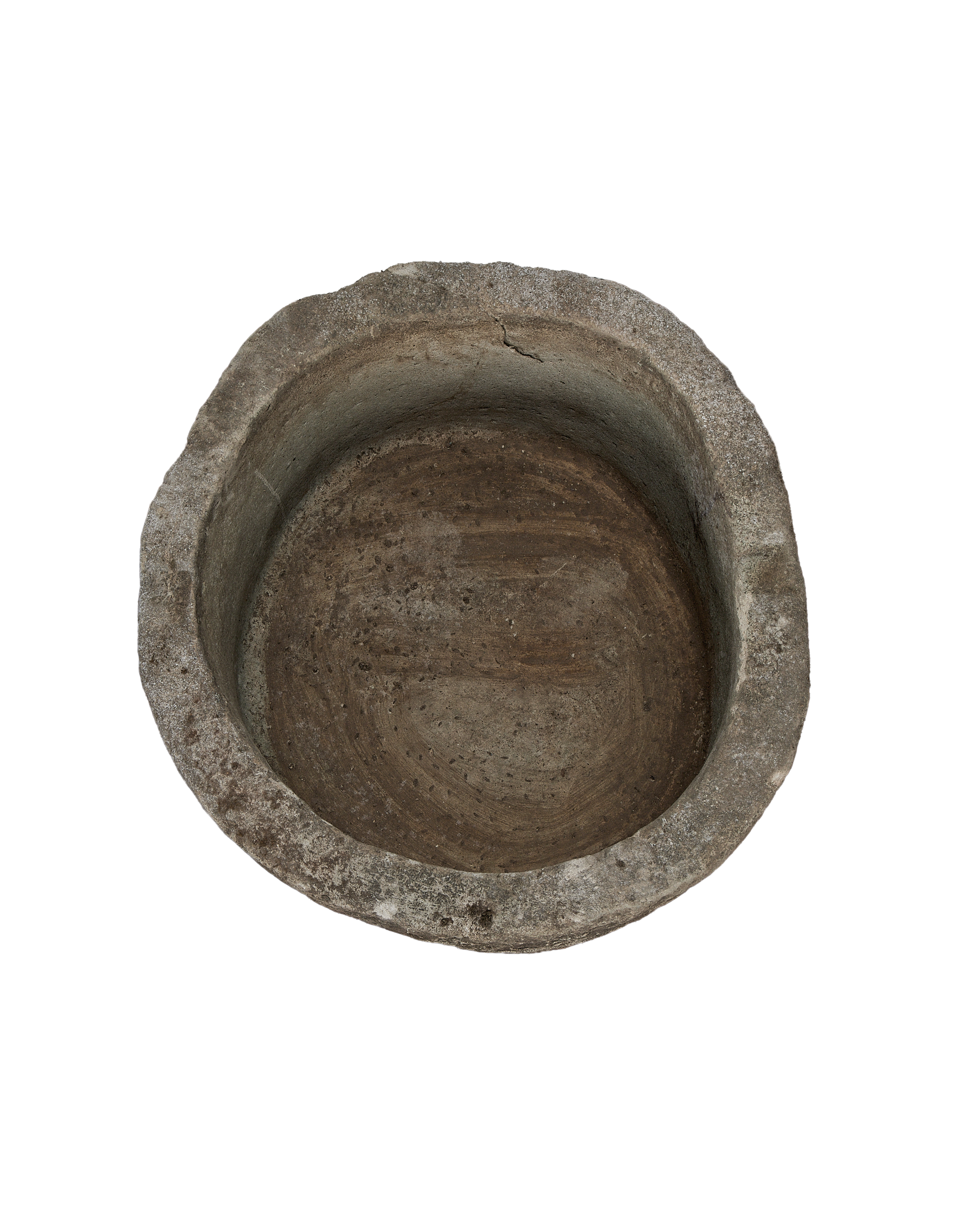 Olive Ateliers - Limestone Trough - Round