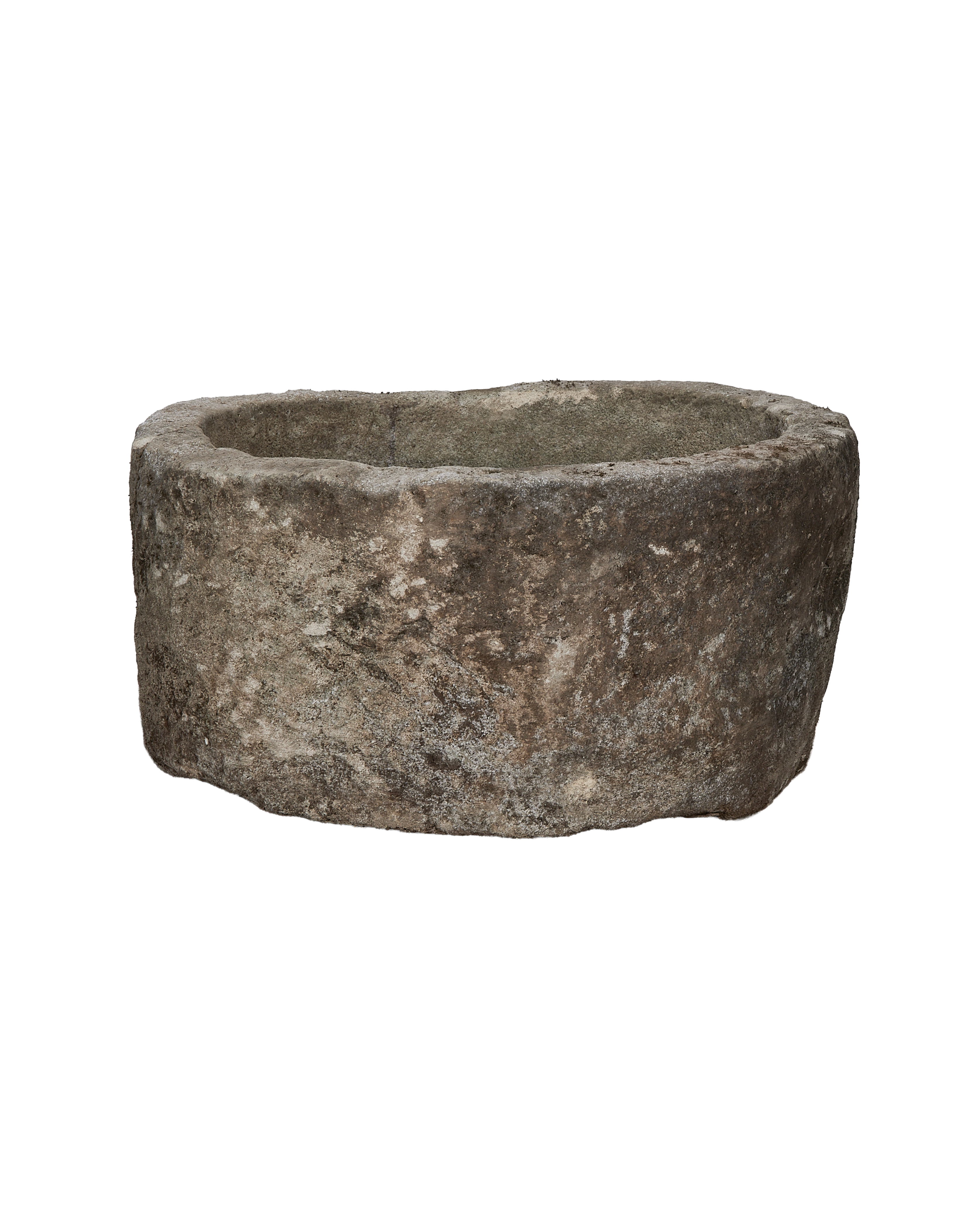 Olive Ateliers - Limestone Trough - Round