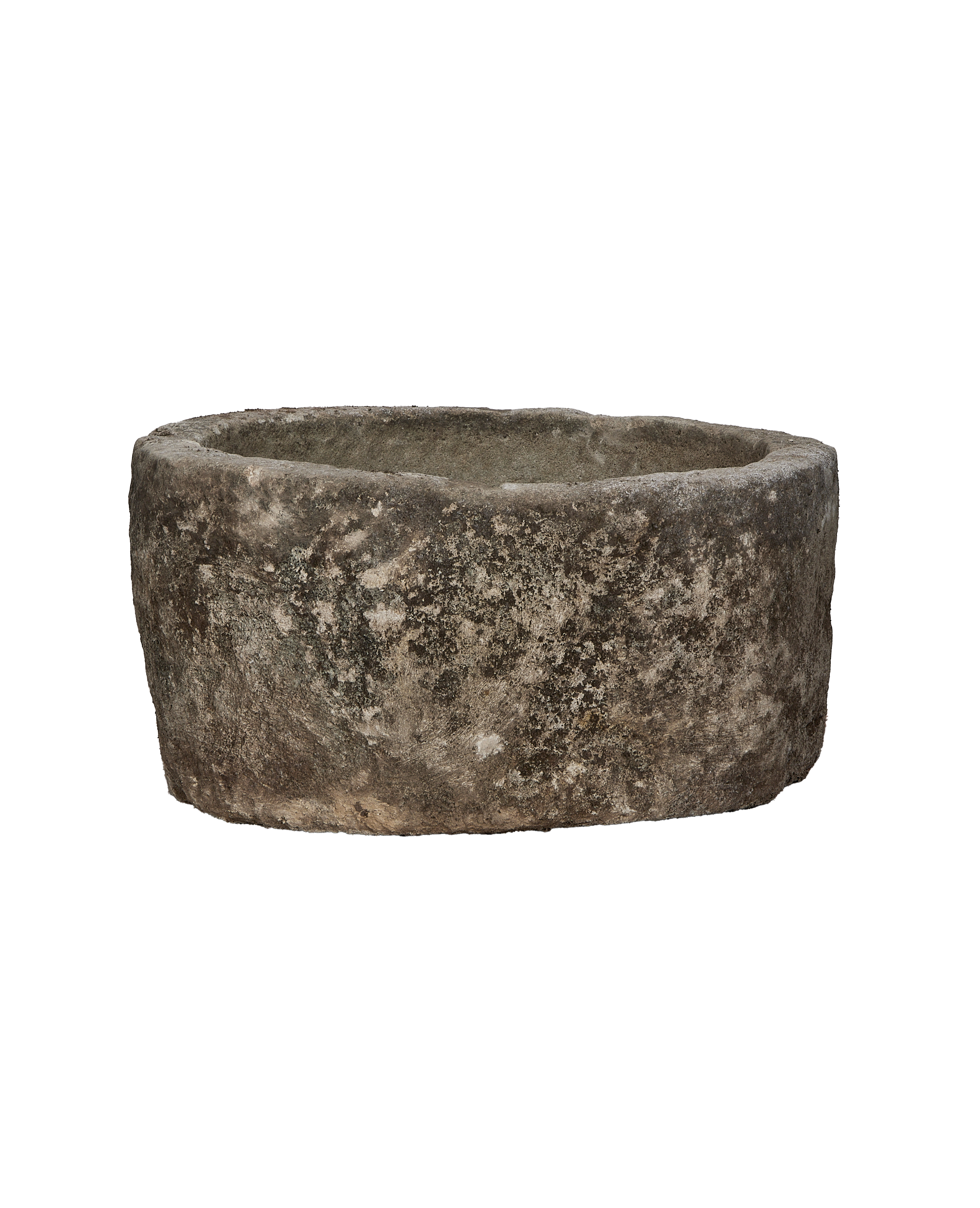 Olive Ateliers - Limestone Trough - Round