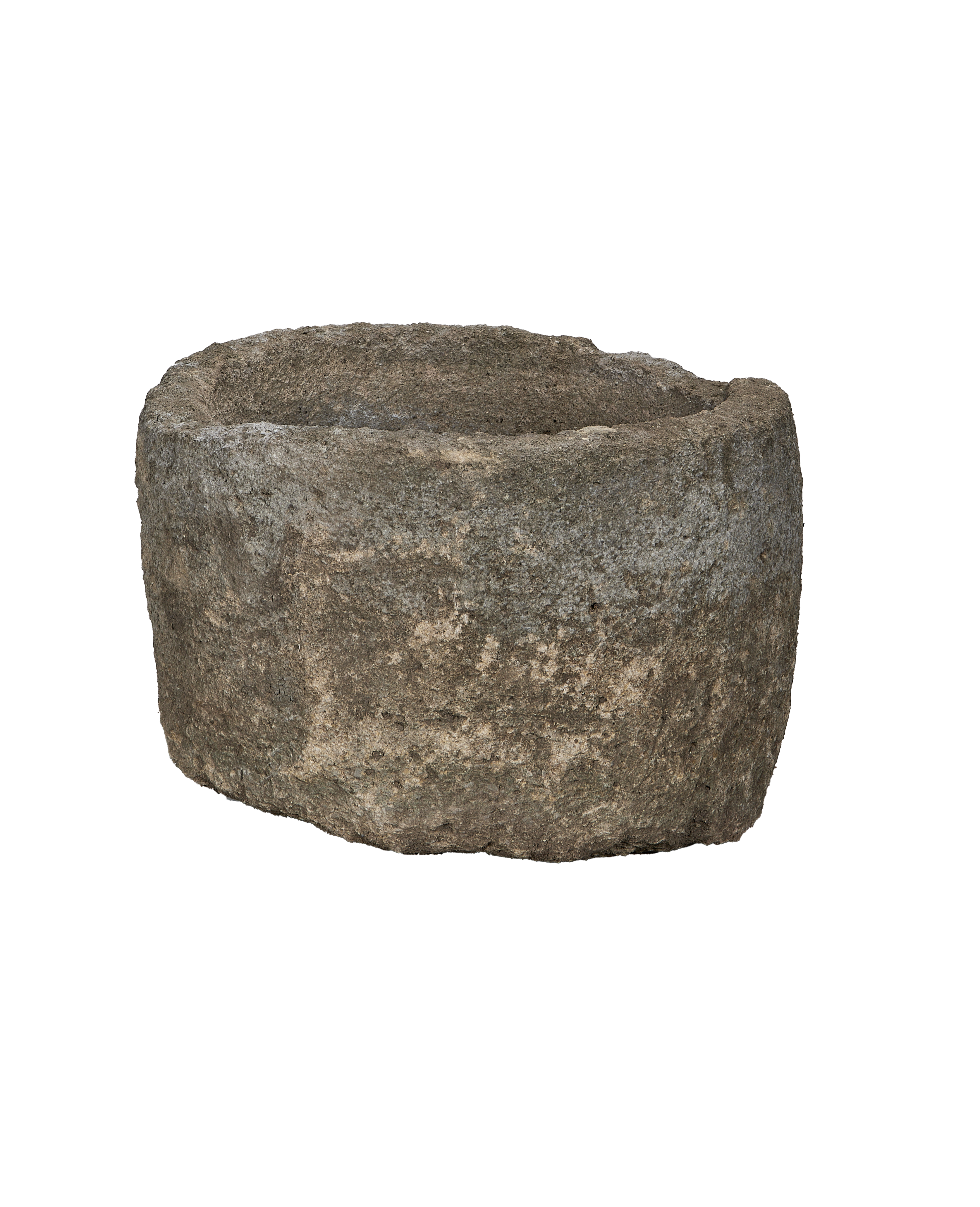 Olive Ateliers - Limestone Trough - Round