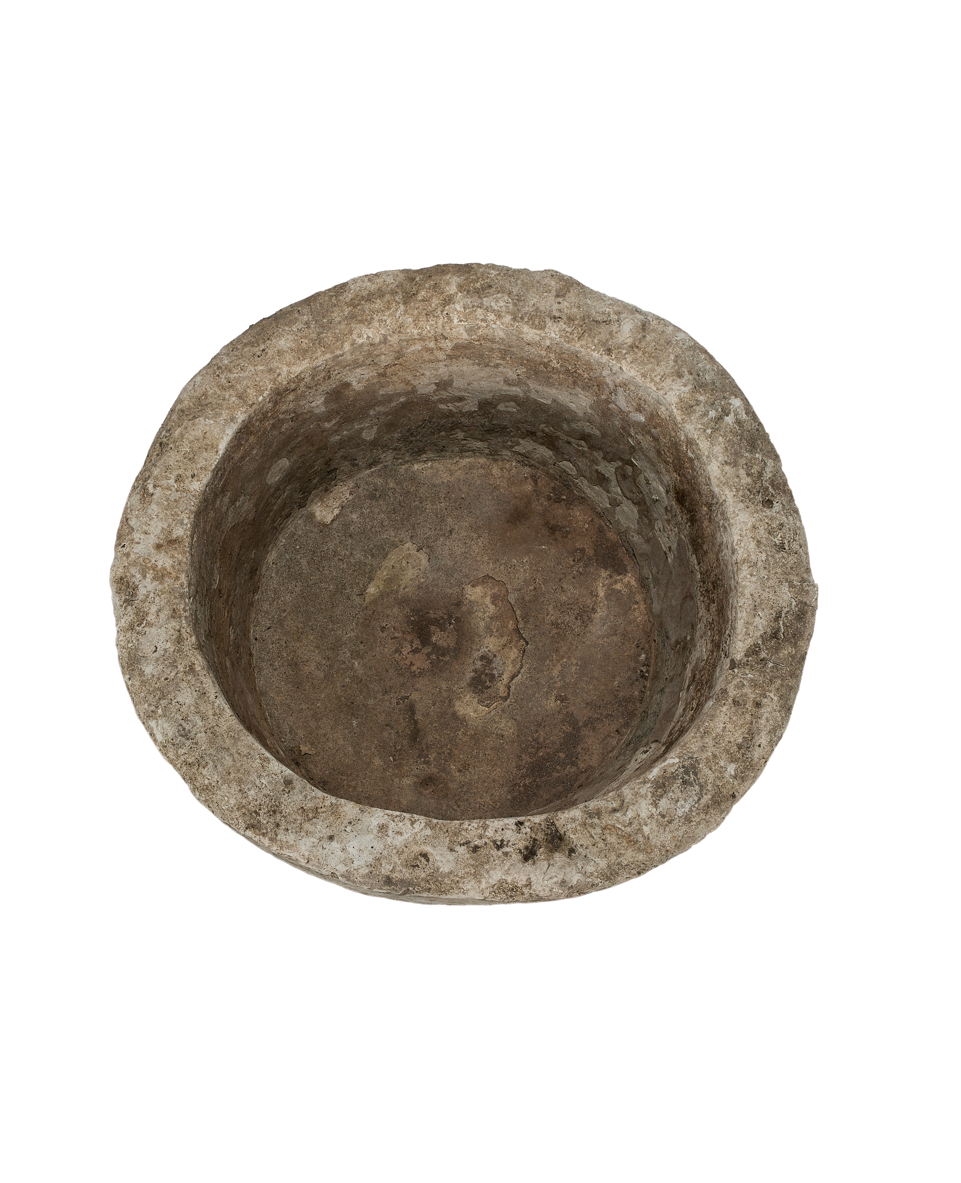 Olive Ateliers - Limestone Trough - Round