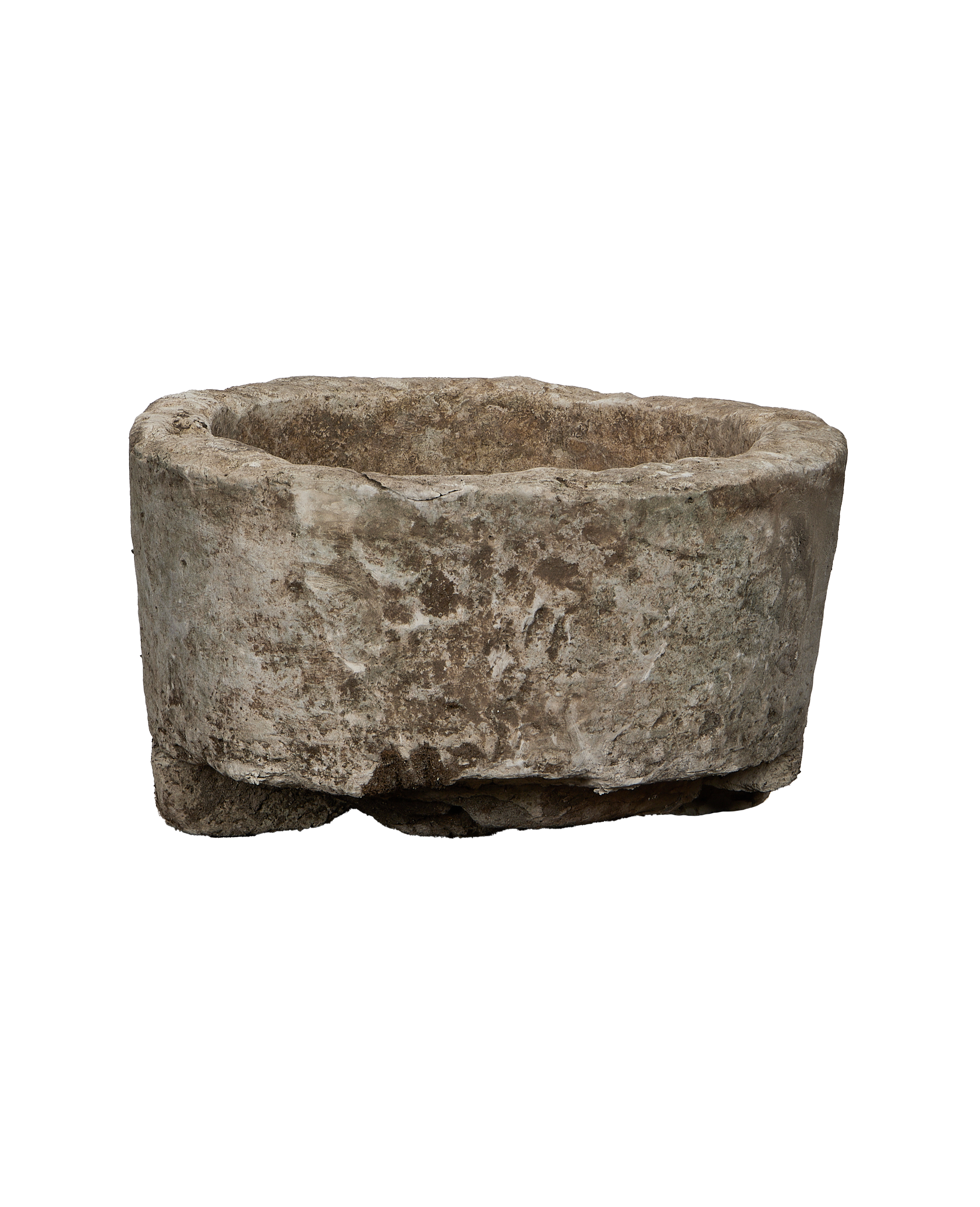 Olive Ateliers - Limestone Trough - Round
