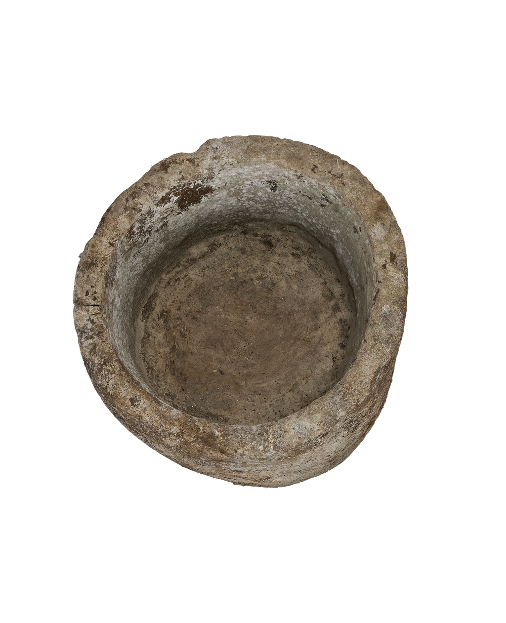 Olive Ateliers - Limestone Trough - Round