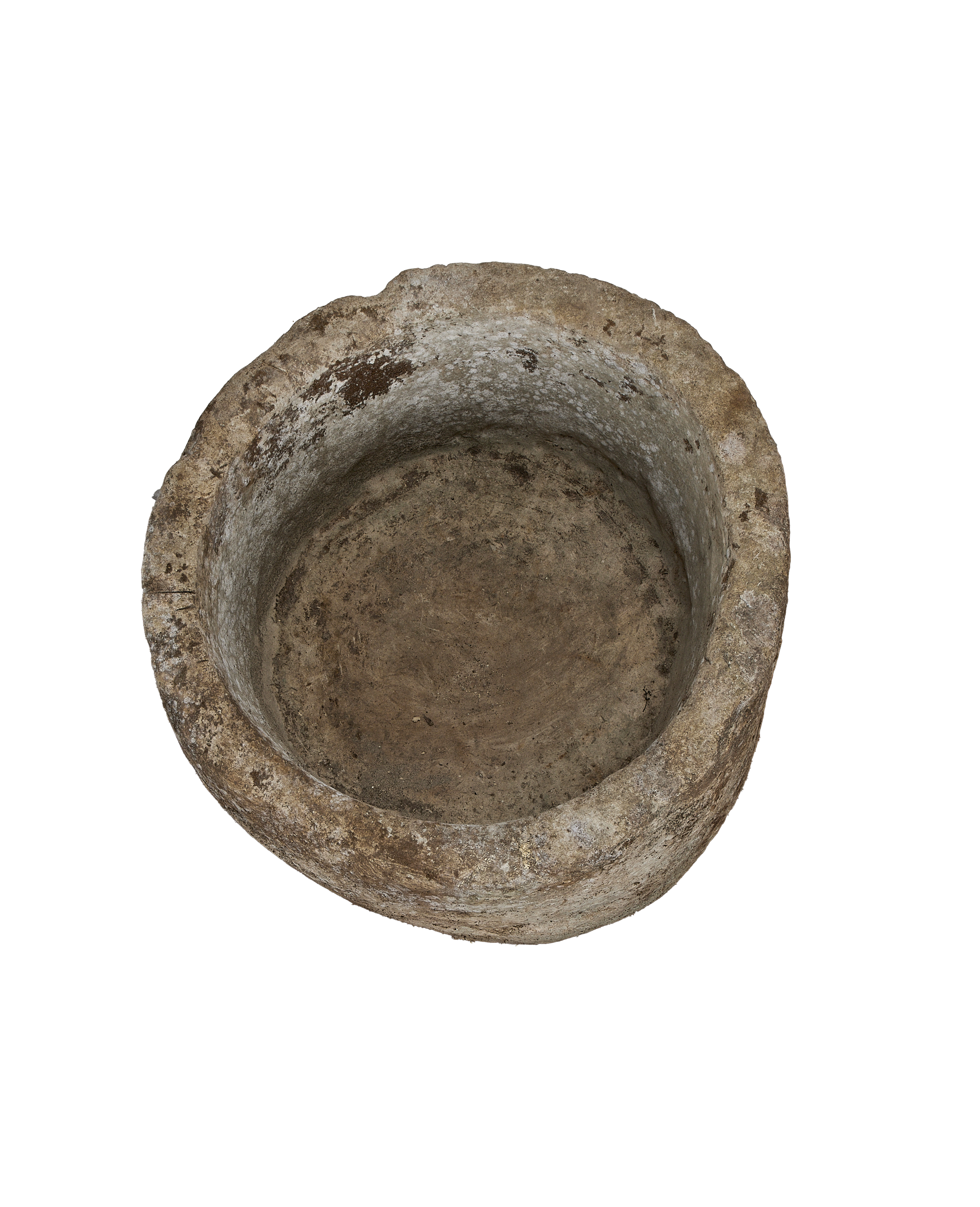 Olive Ateliers - Limestone Trough - Round