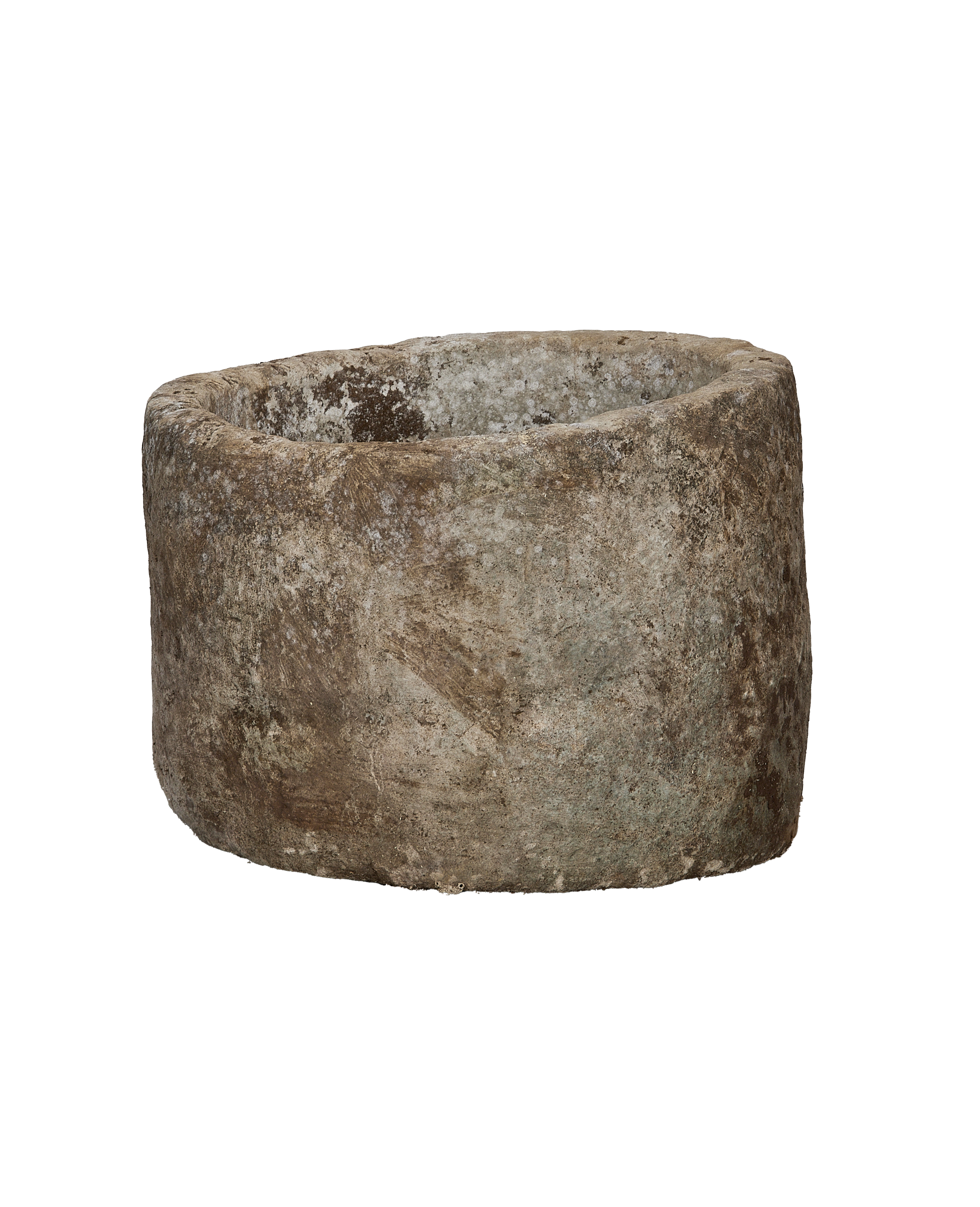 Olive Ateliers - Limestone Trough - Round