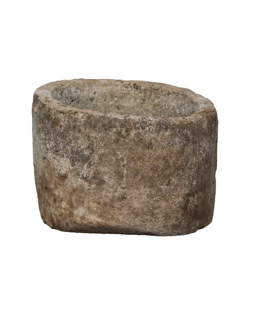 Olive Ateliers - Limestone Trough - Round