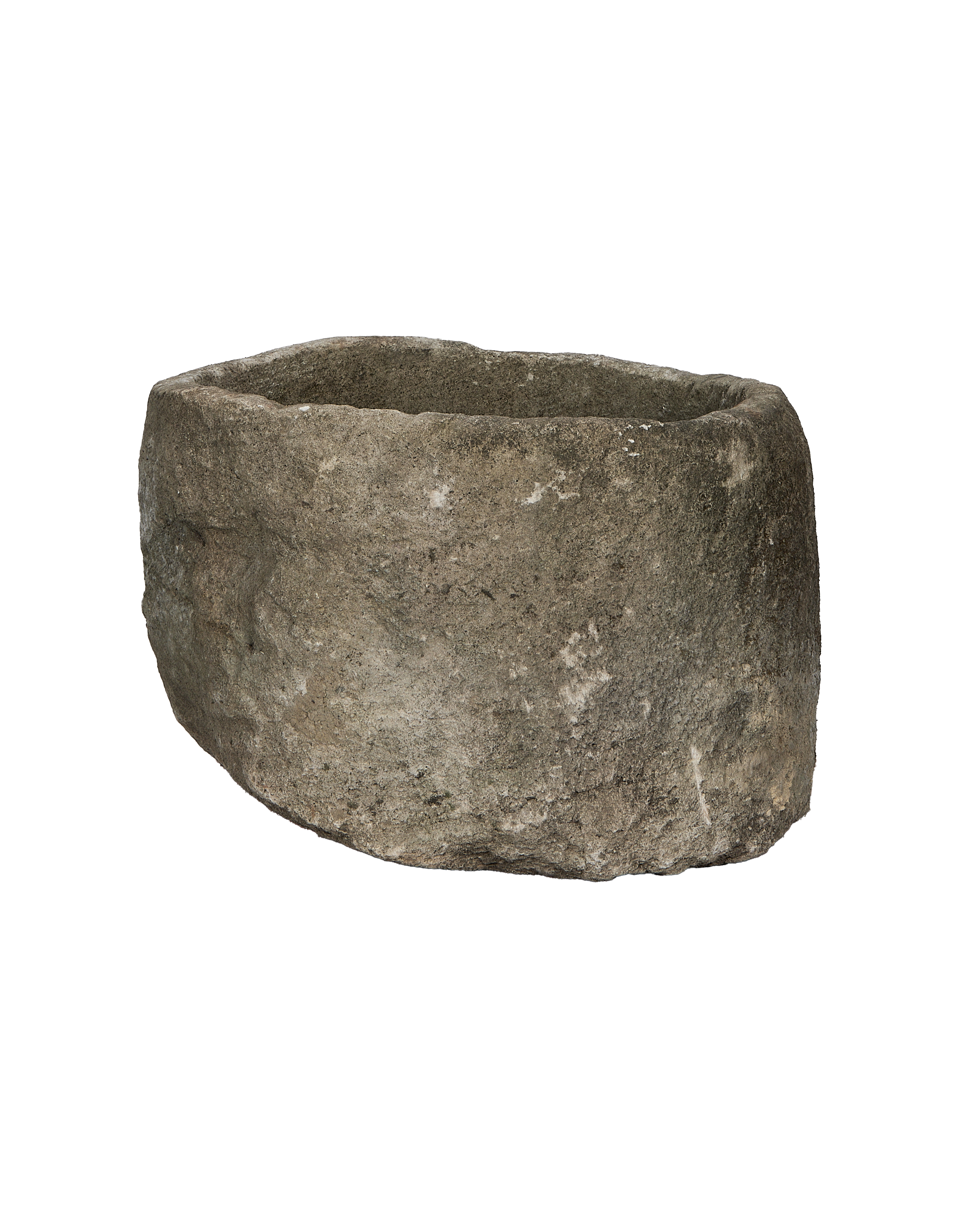 Olive Ateliers - Limestone Trough - Round