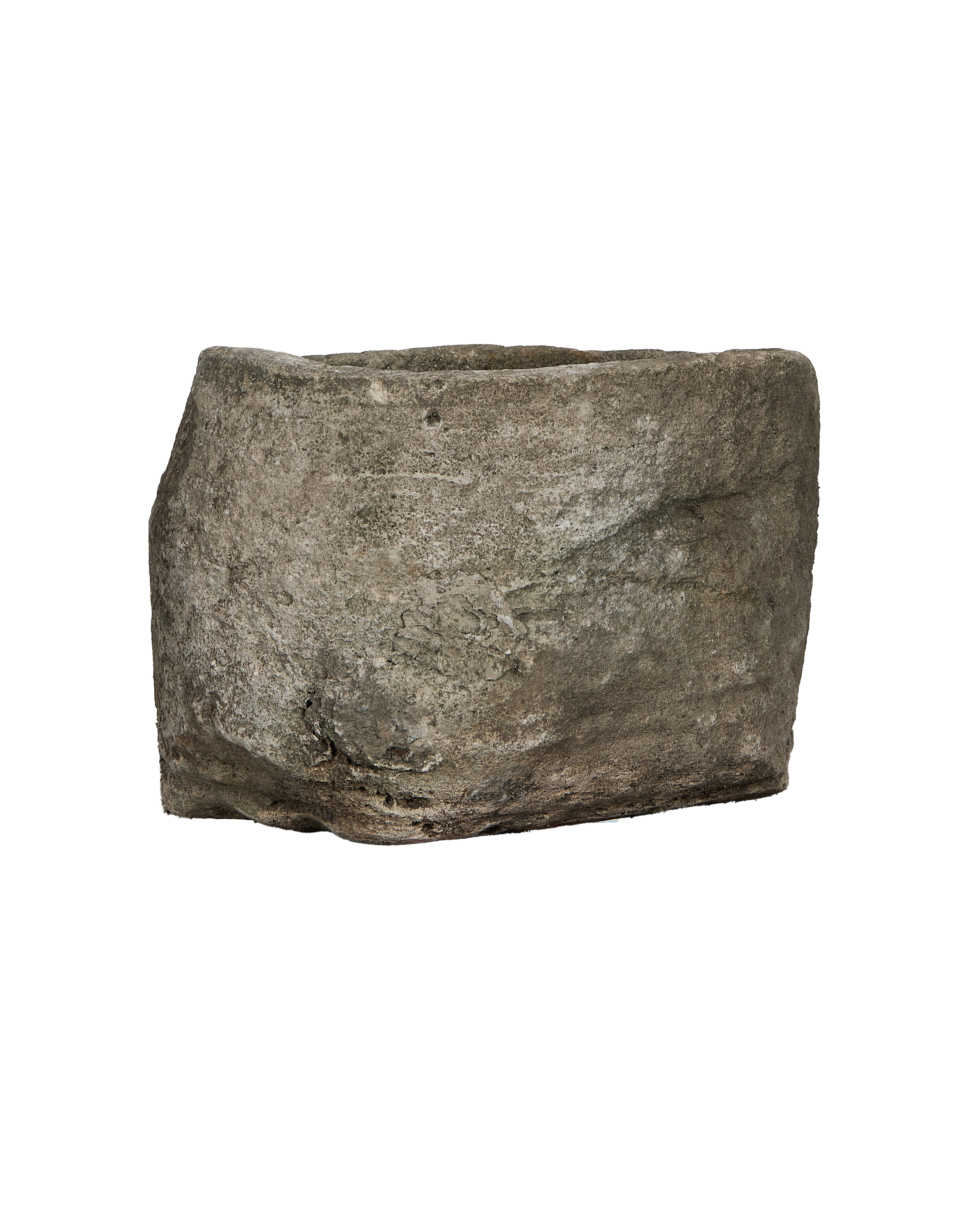 Olive Ateliers - Limestone Trough - Round