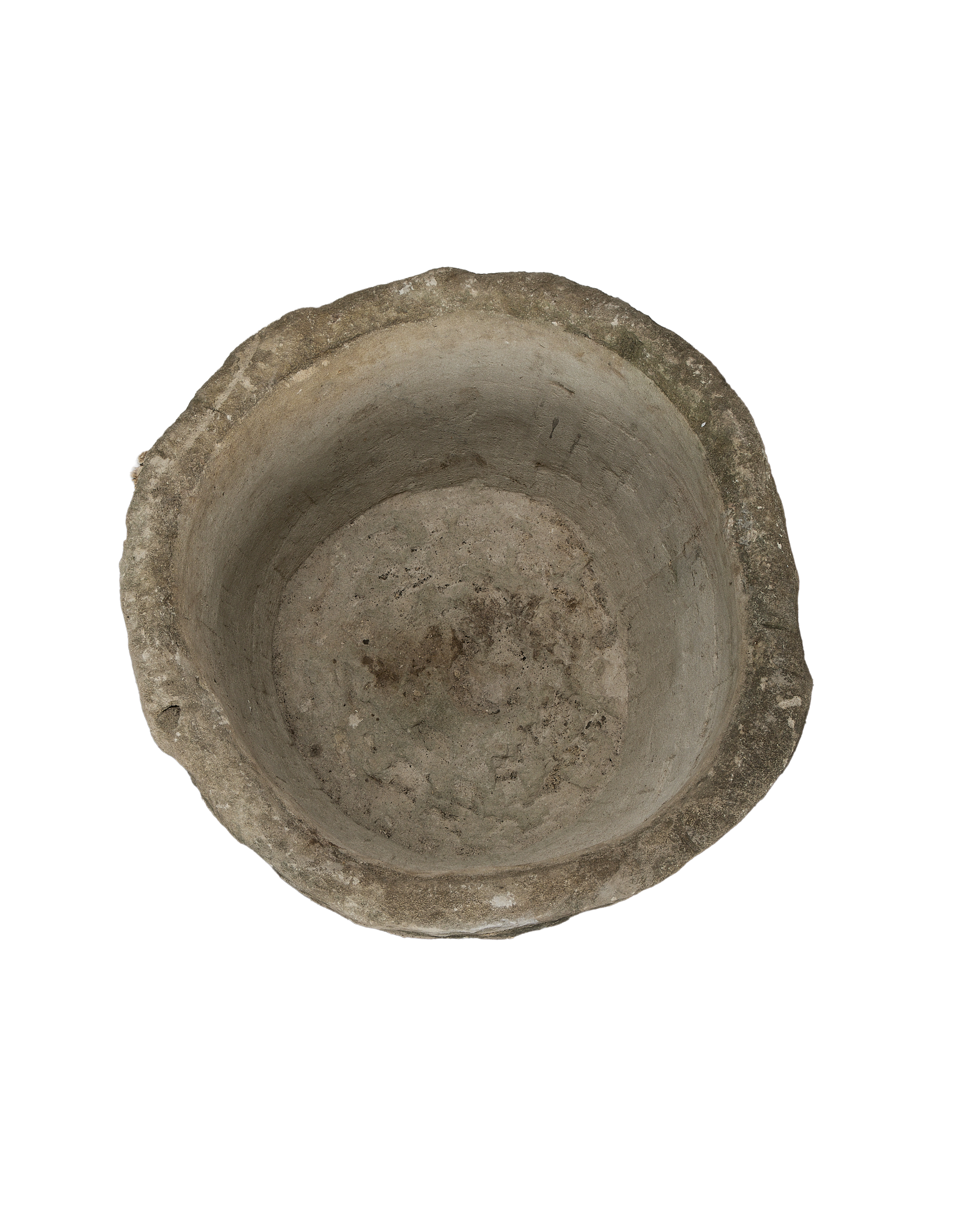 Olive Ateliers - Limestone Trough - Round