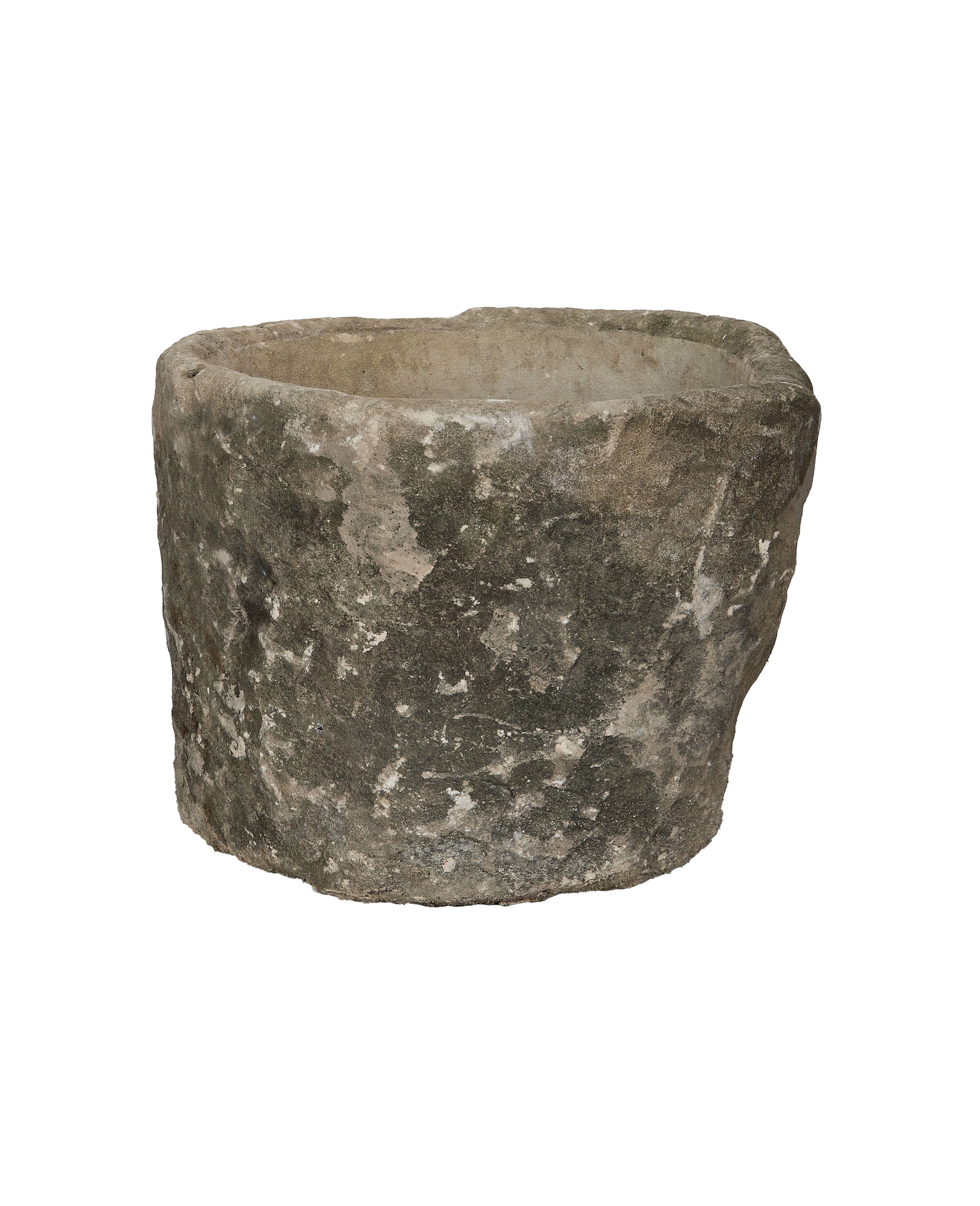 Olive Ateliers - Limestone Trough - Round
