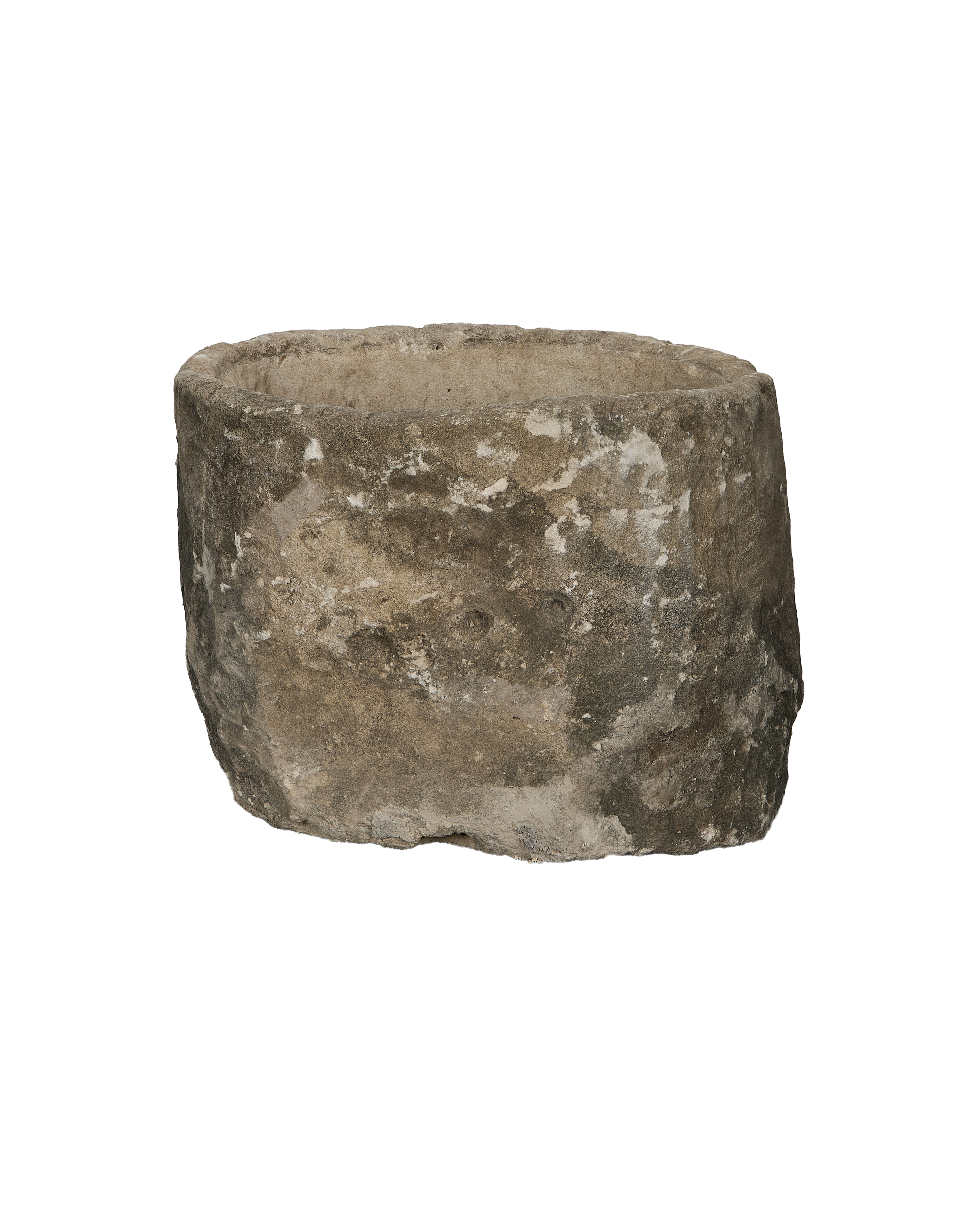 Olive Ateliers - Limestone Trough - Round