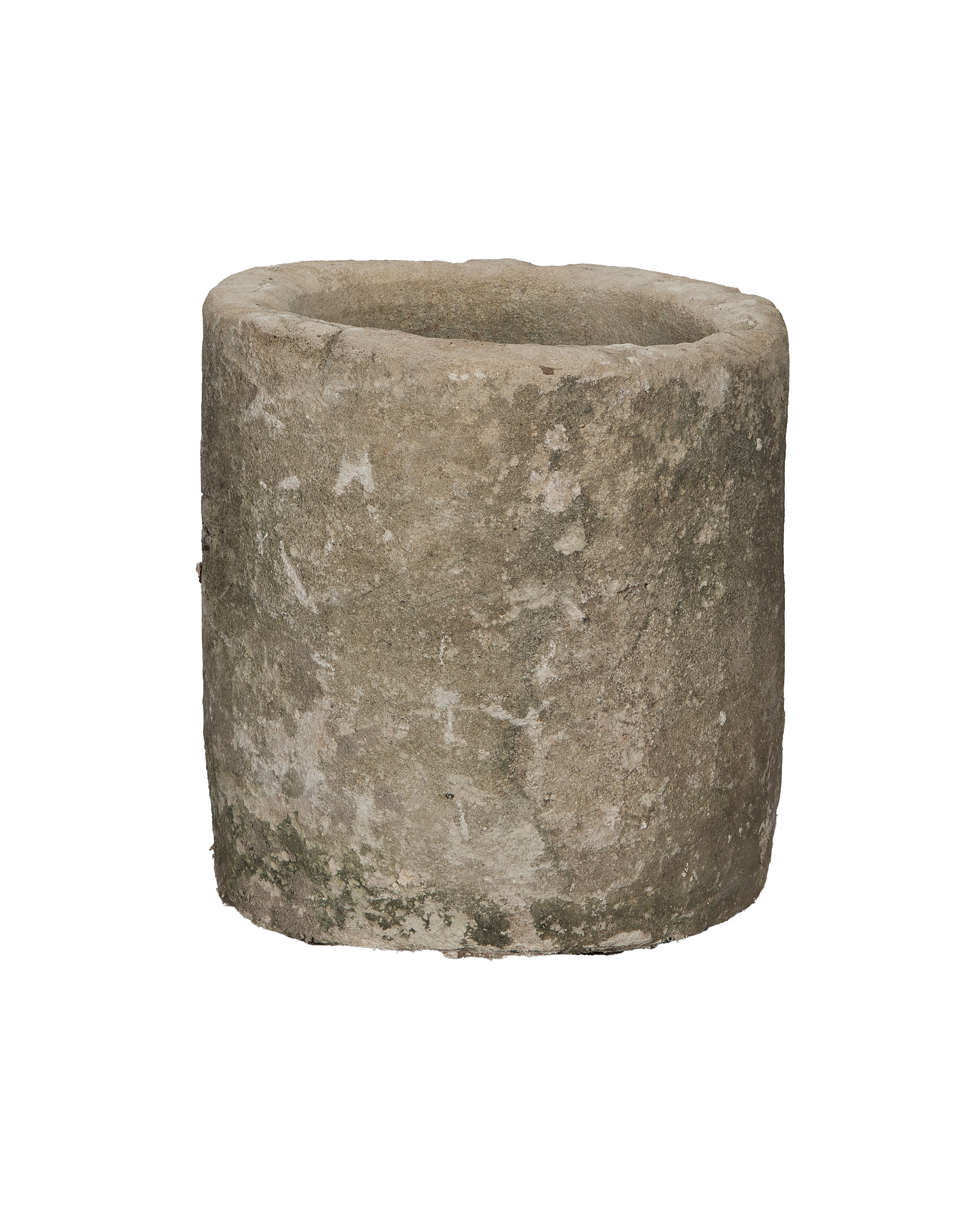 Olive Ateliers - Limestone Trough - Round