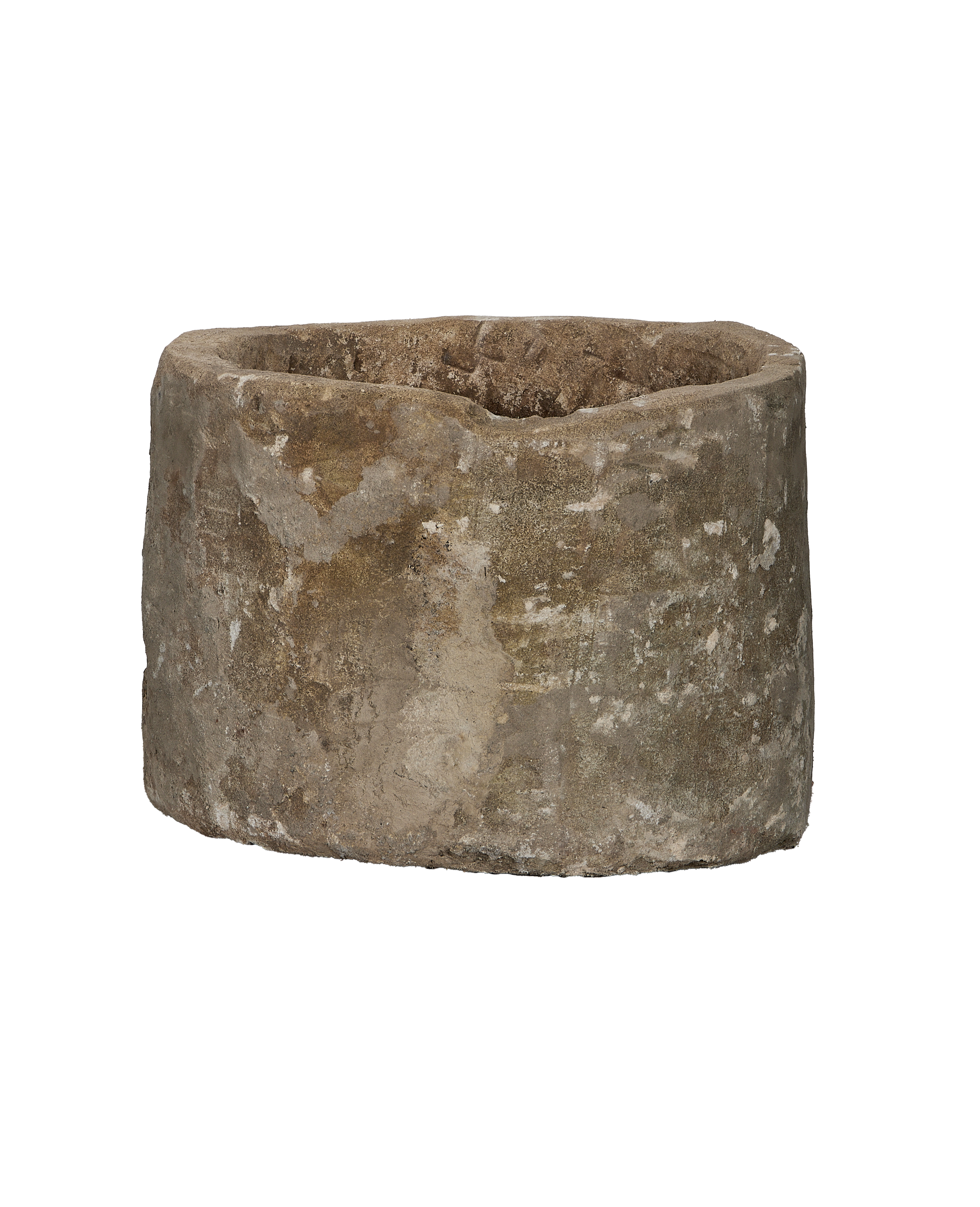 Olive Ateliers - Limestone Trough - Round