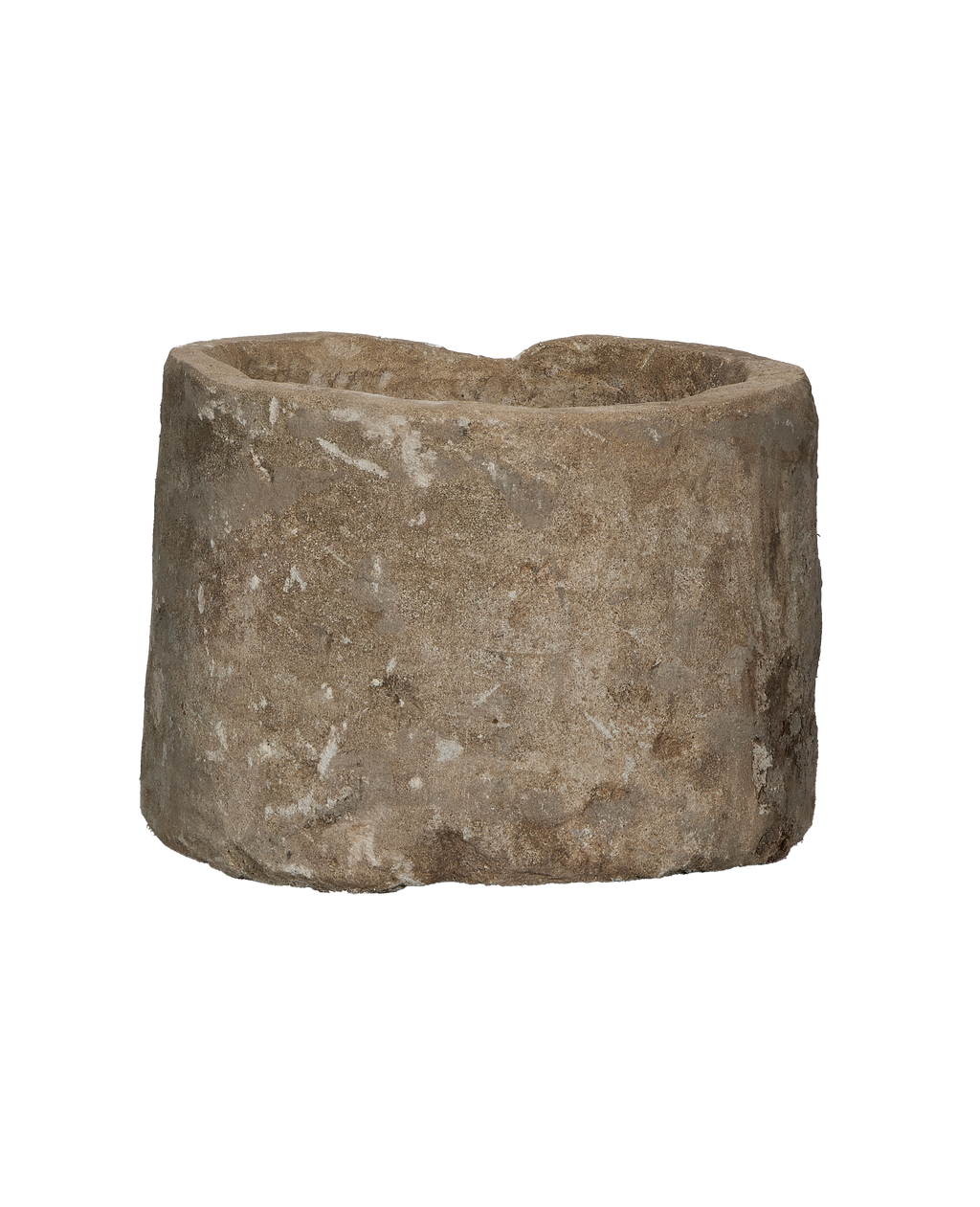Olive Ateliers - Limestone Trough - Round