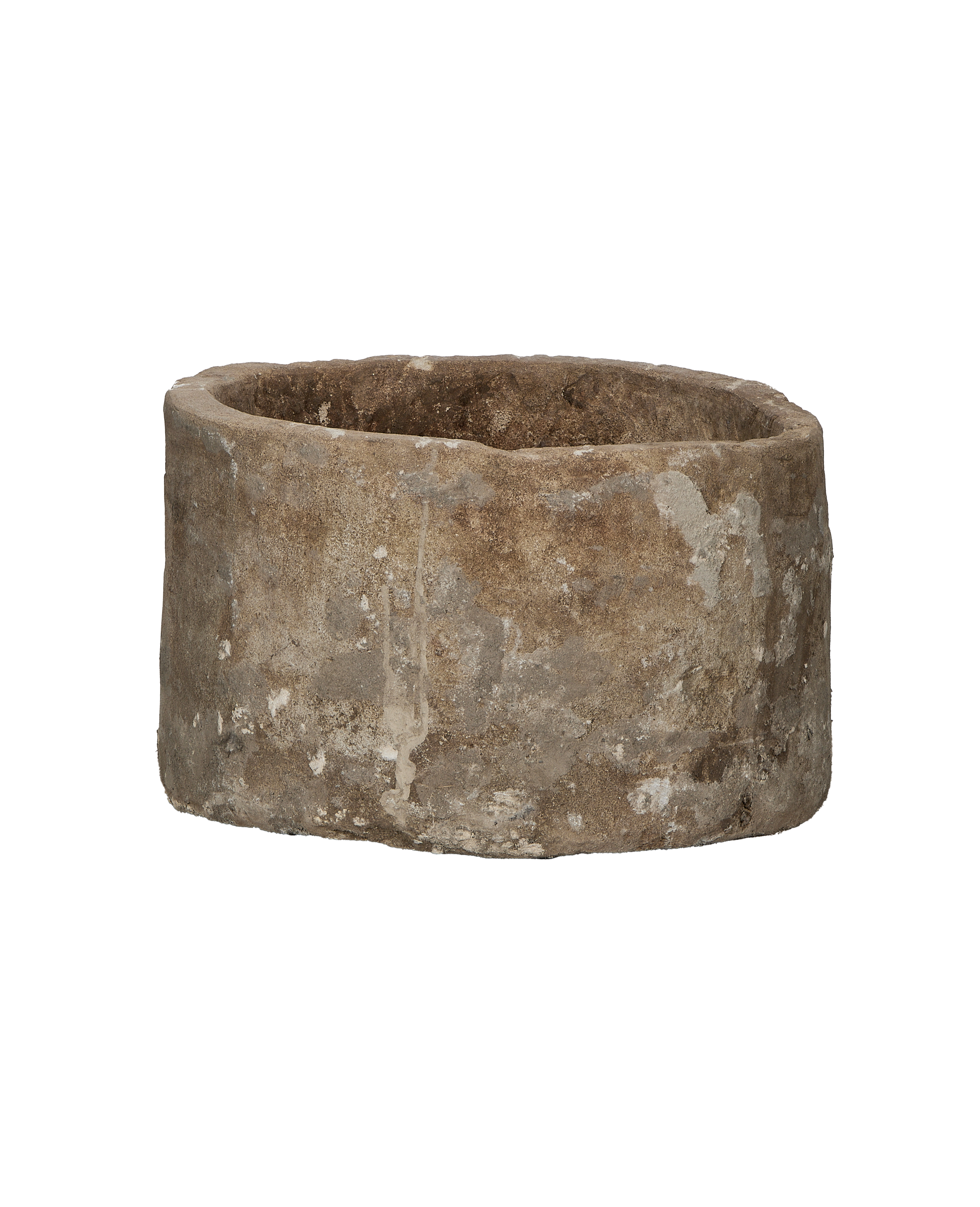 Olive Ateliers - Limestone Trough - Round