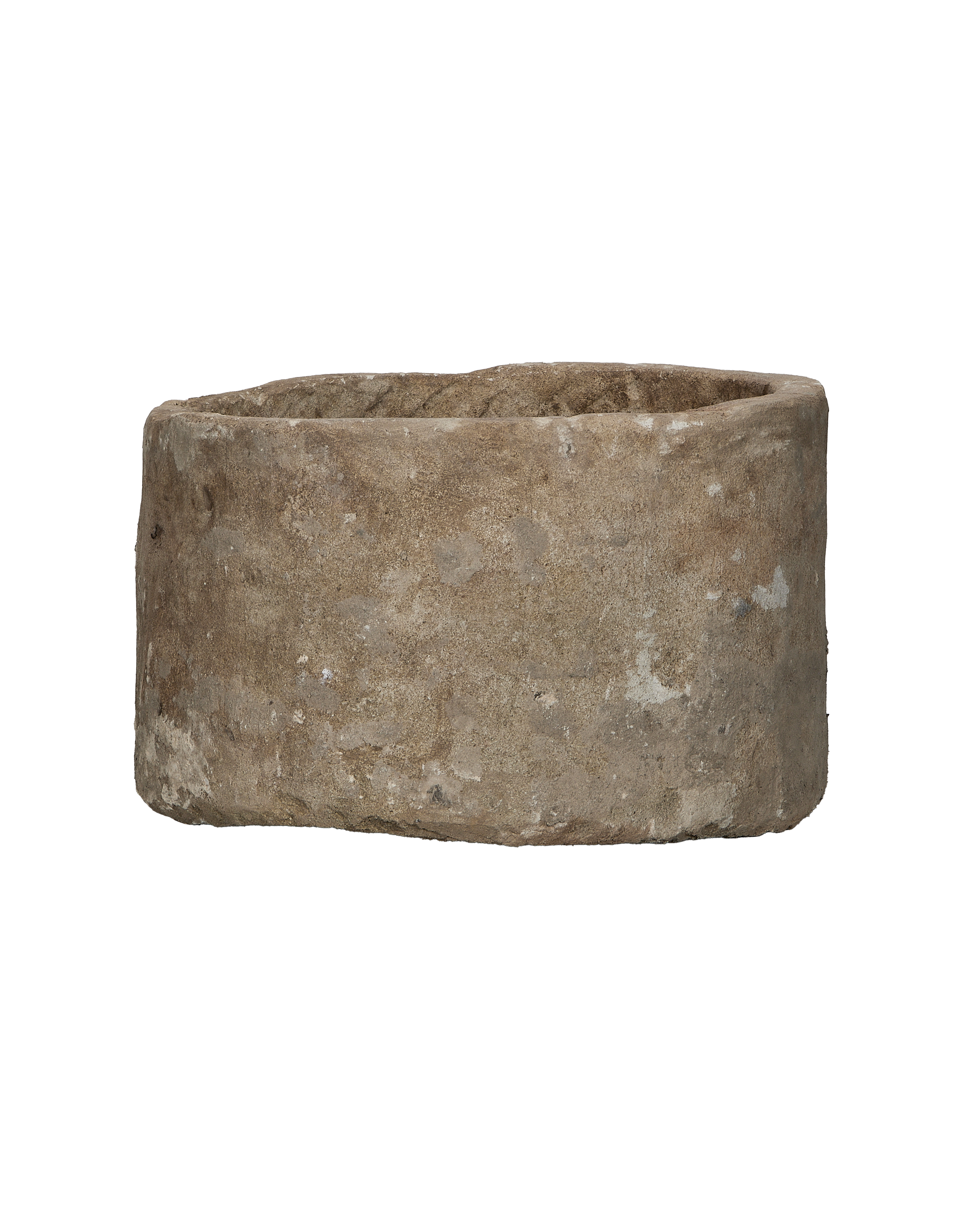 Olive Ateliers - Limestone Trough - Round
