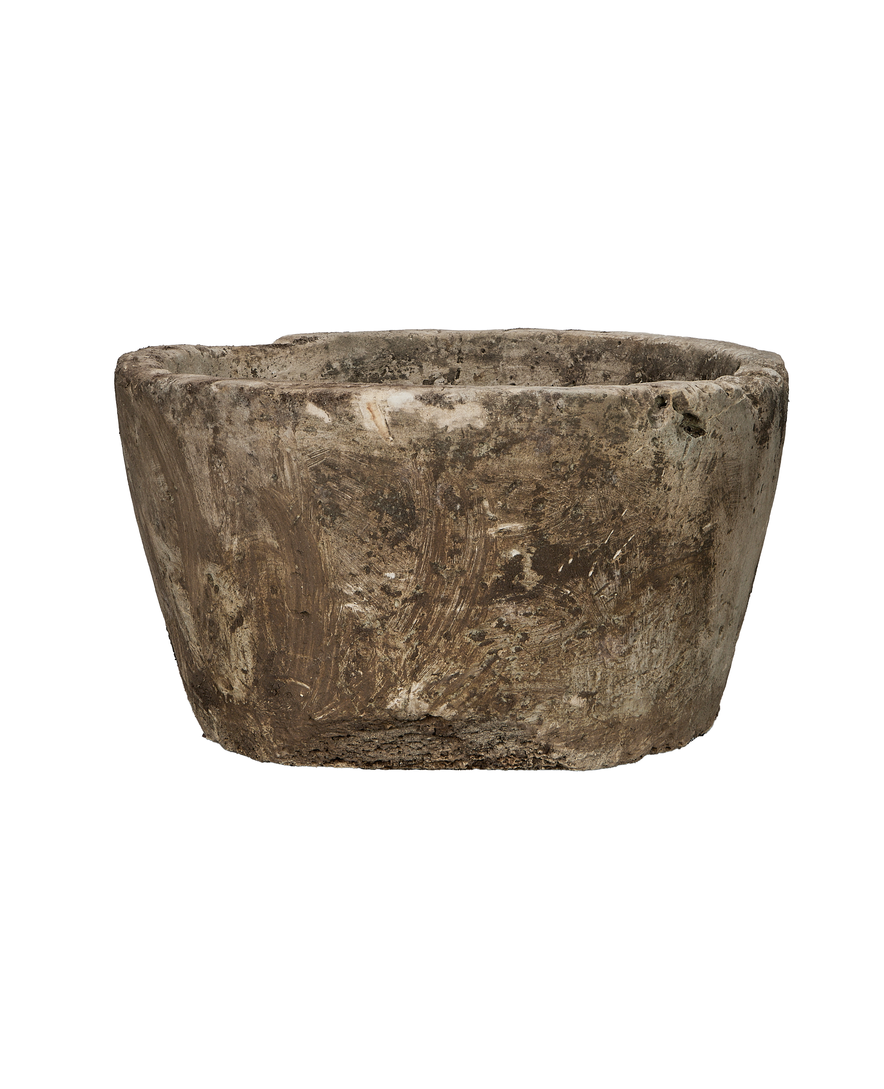 Olive Ateliers - Limestone Trough - Round