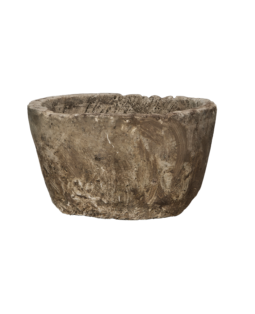 Olive Ateliers - Limestone Trough - Round