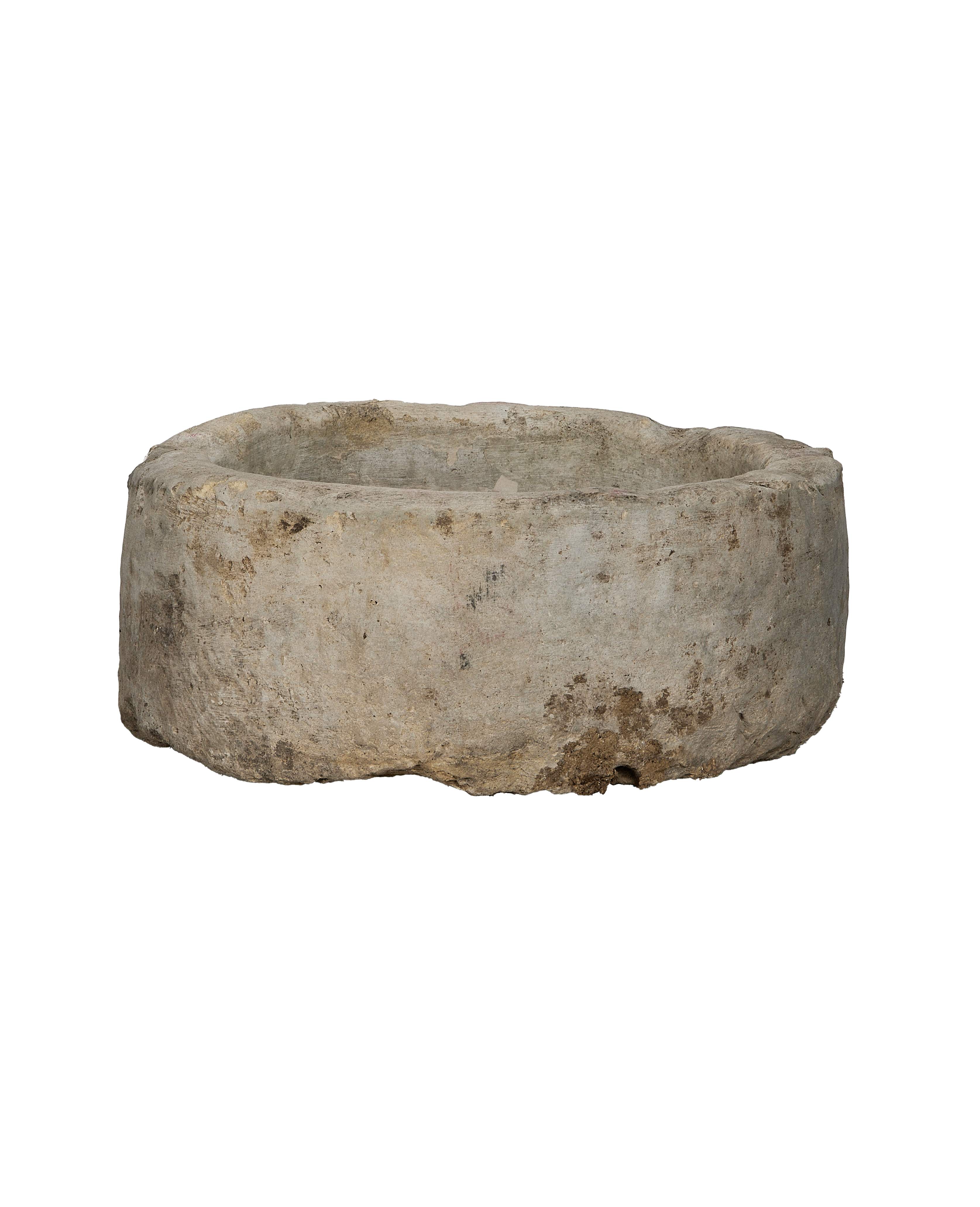 Olive Ateliers - Limestone Trough - Round