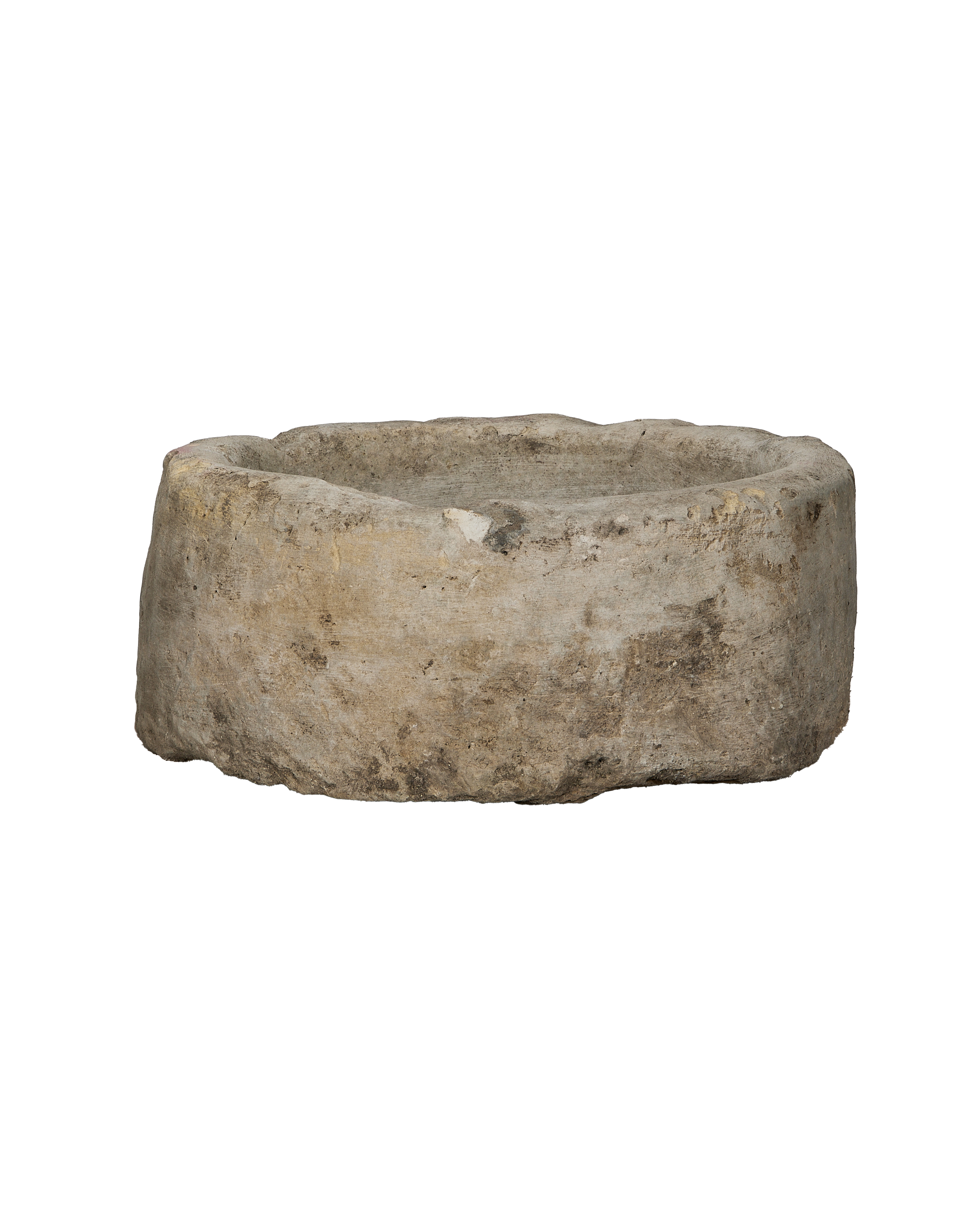 Olive Ateliers - Limestone Trough - Round