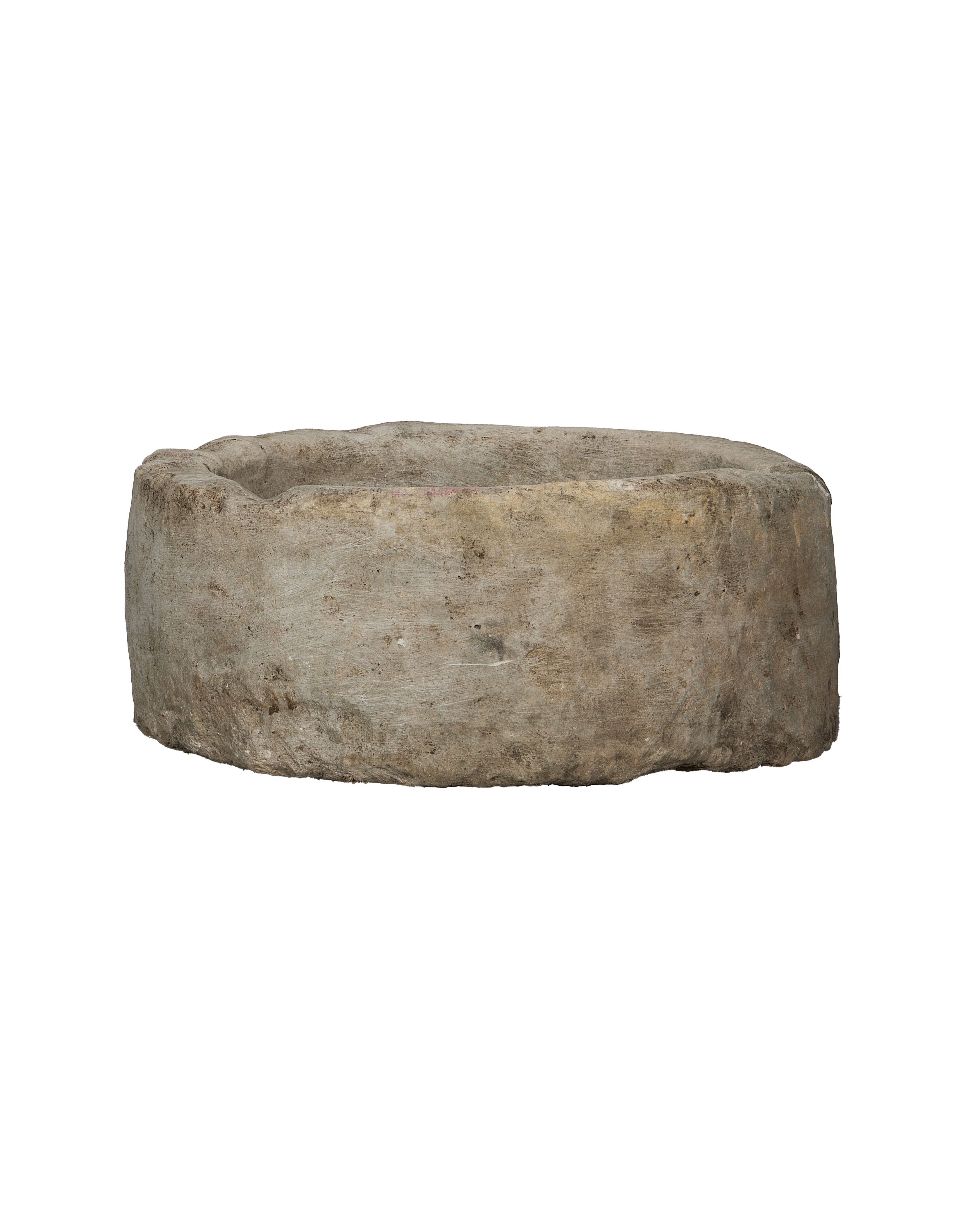 Olive Ateliers - Limestone Trough - Round